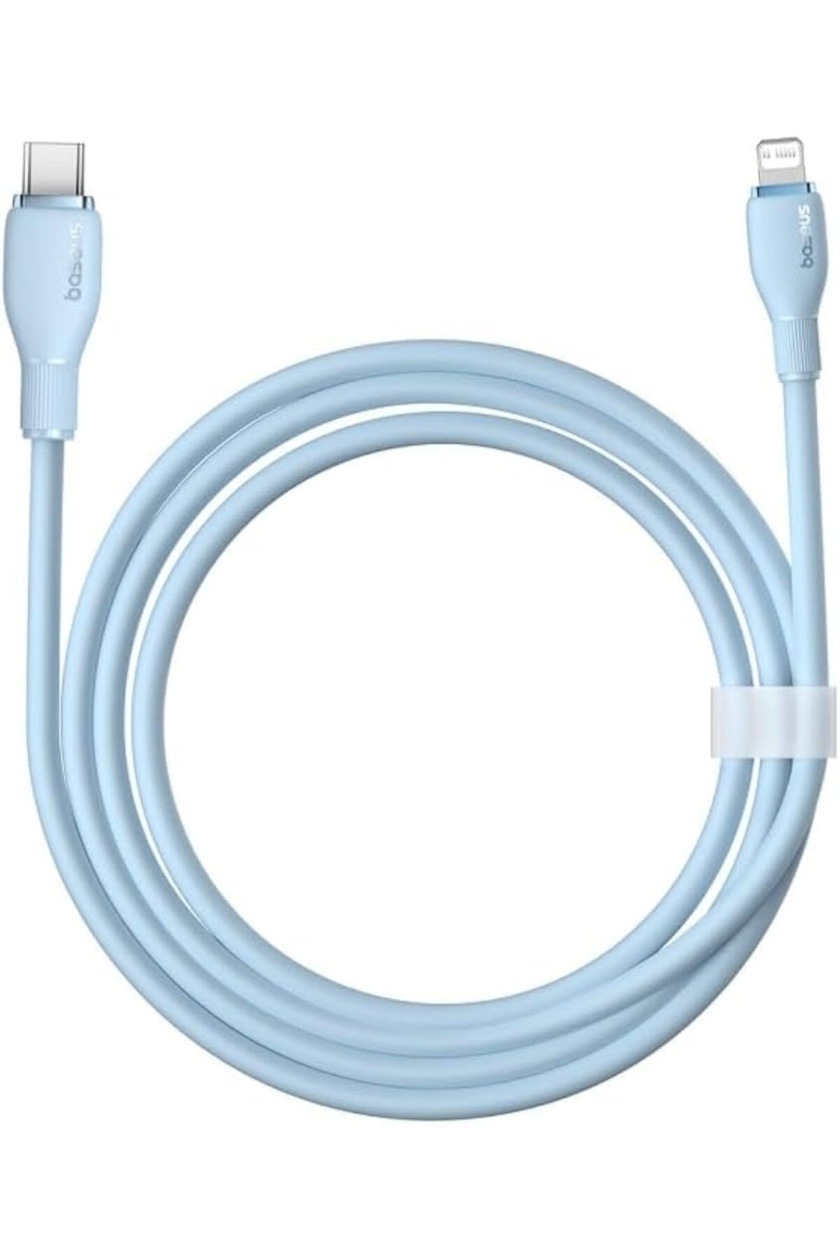 STOREMAX cmllashop Pudding Hızlı Şarj Özellikli Type-C to Lightning Kablo 20W, 1.2 Metre, Mavi 542093