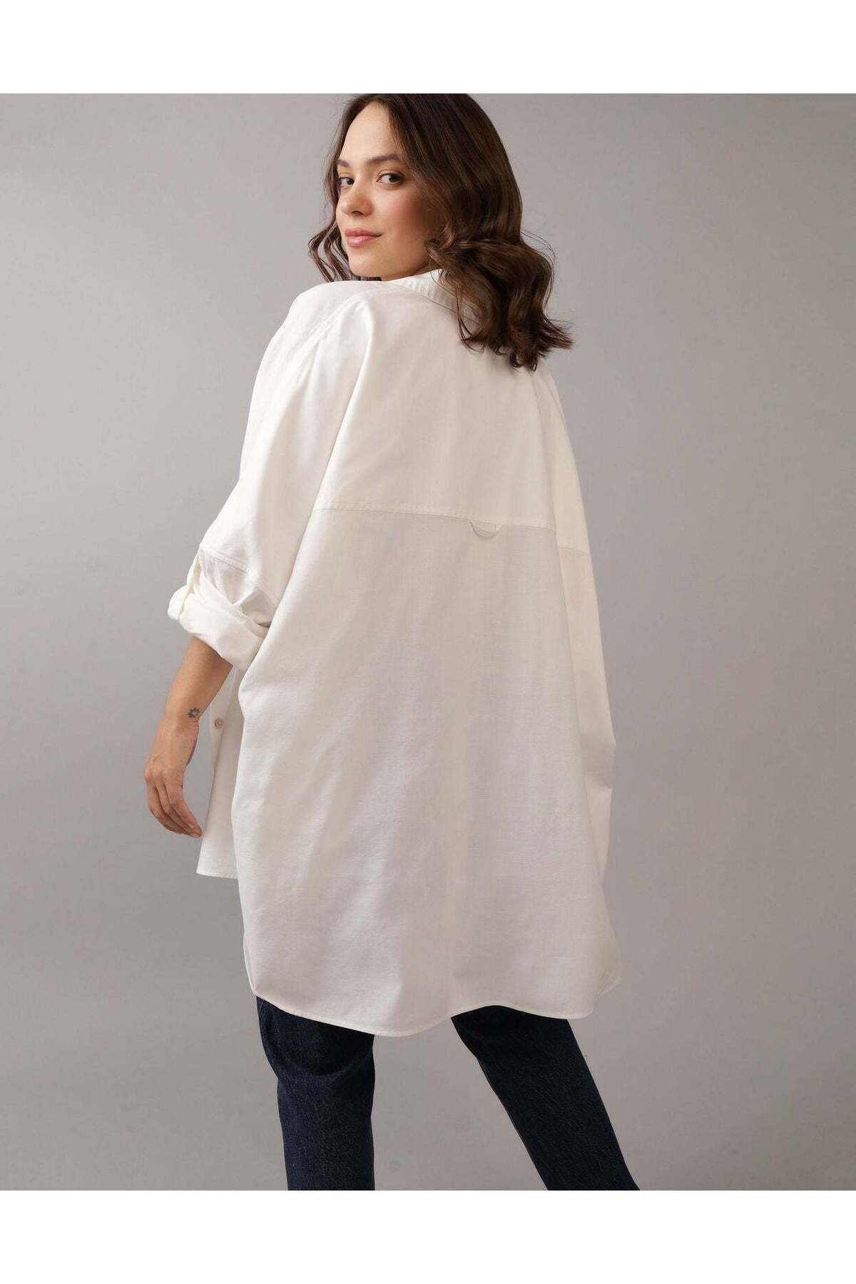 AMERICAN EAGLE-AE Go Big Oversized Shirt 2