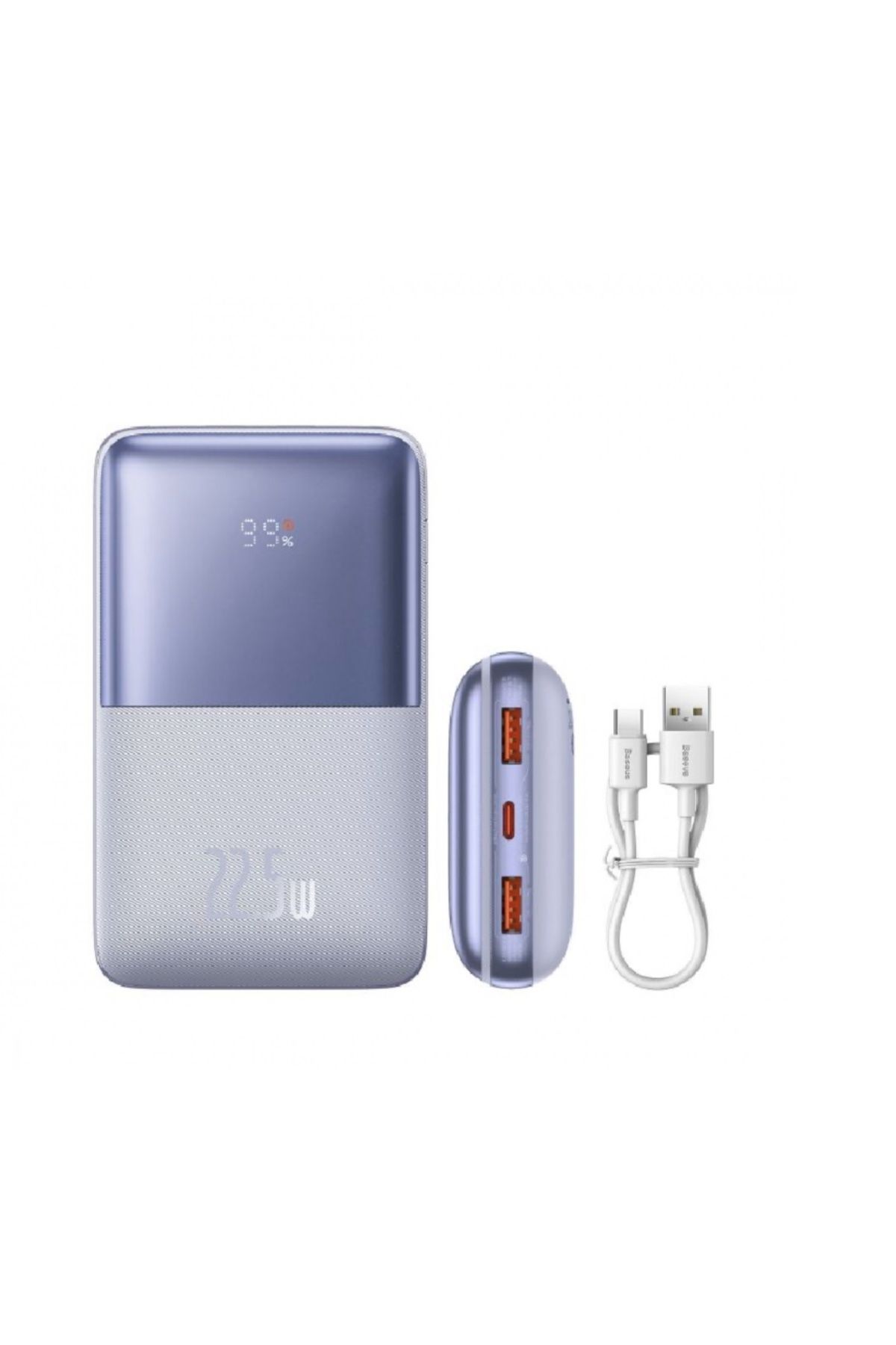 Baseus-20000.0 mAh USB C Portable Power Bank with Digital Display-20000 mAh with 1 USB C Port and 2 USB 2