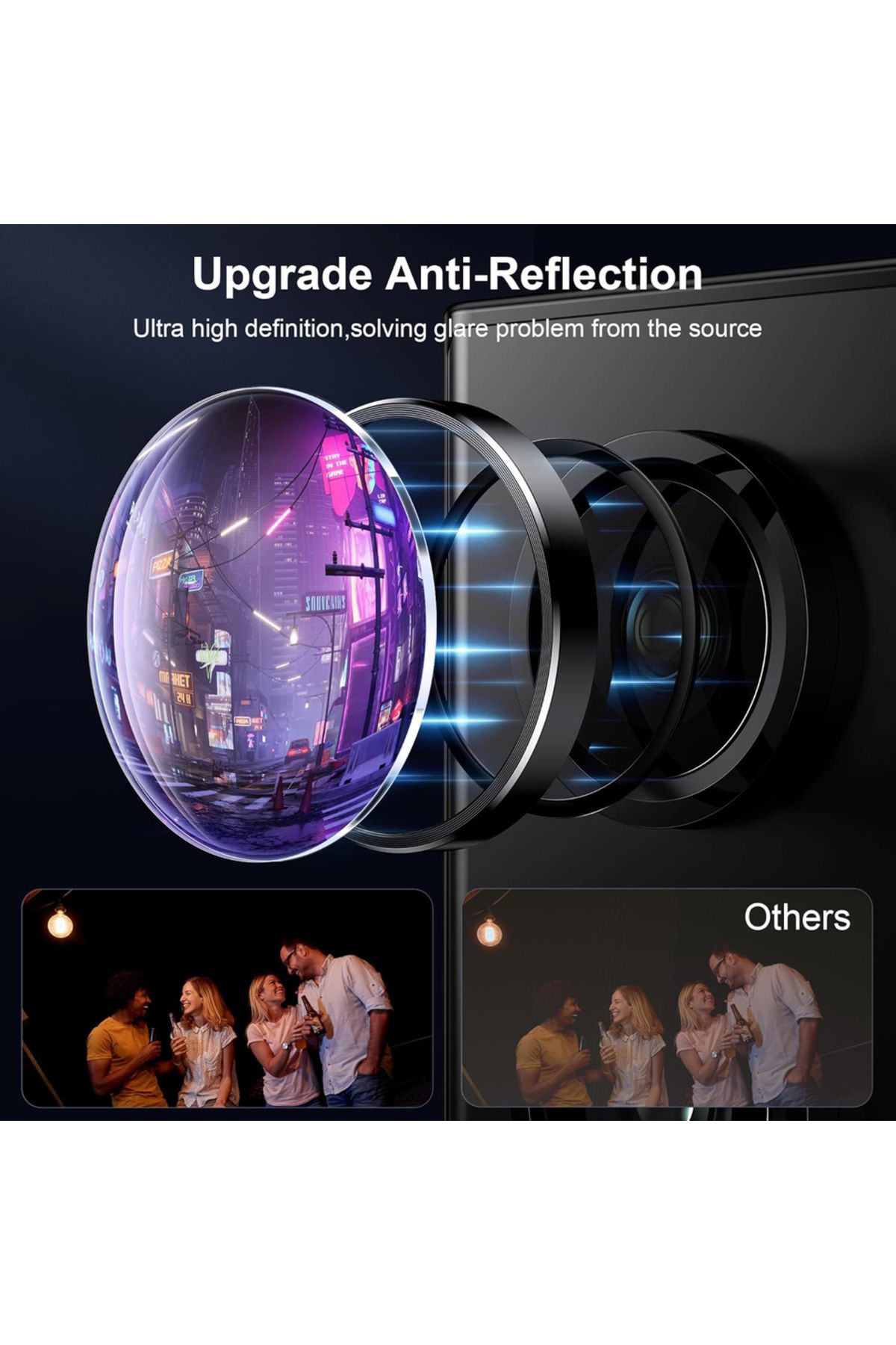 Choice-A55 Camera Lens Protector Protection For Samsung Galaxy A55 5g A35 A15 A25 S24 Ultra S23 Fe Plus Z F 6