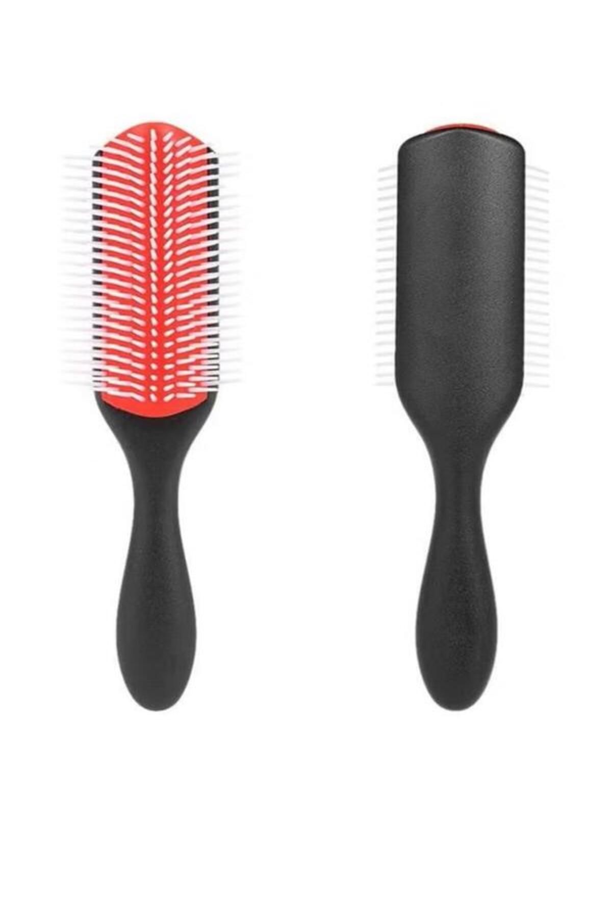 Generic-Anti-static hair brush black/red/ 2