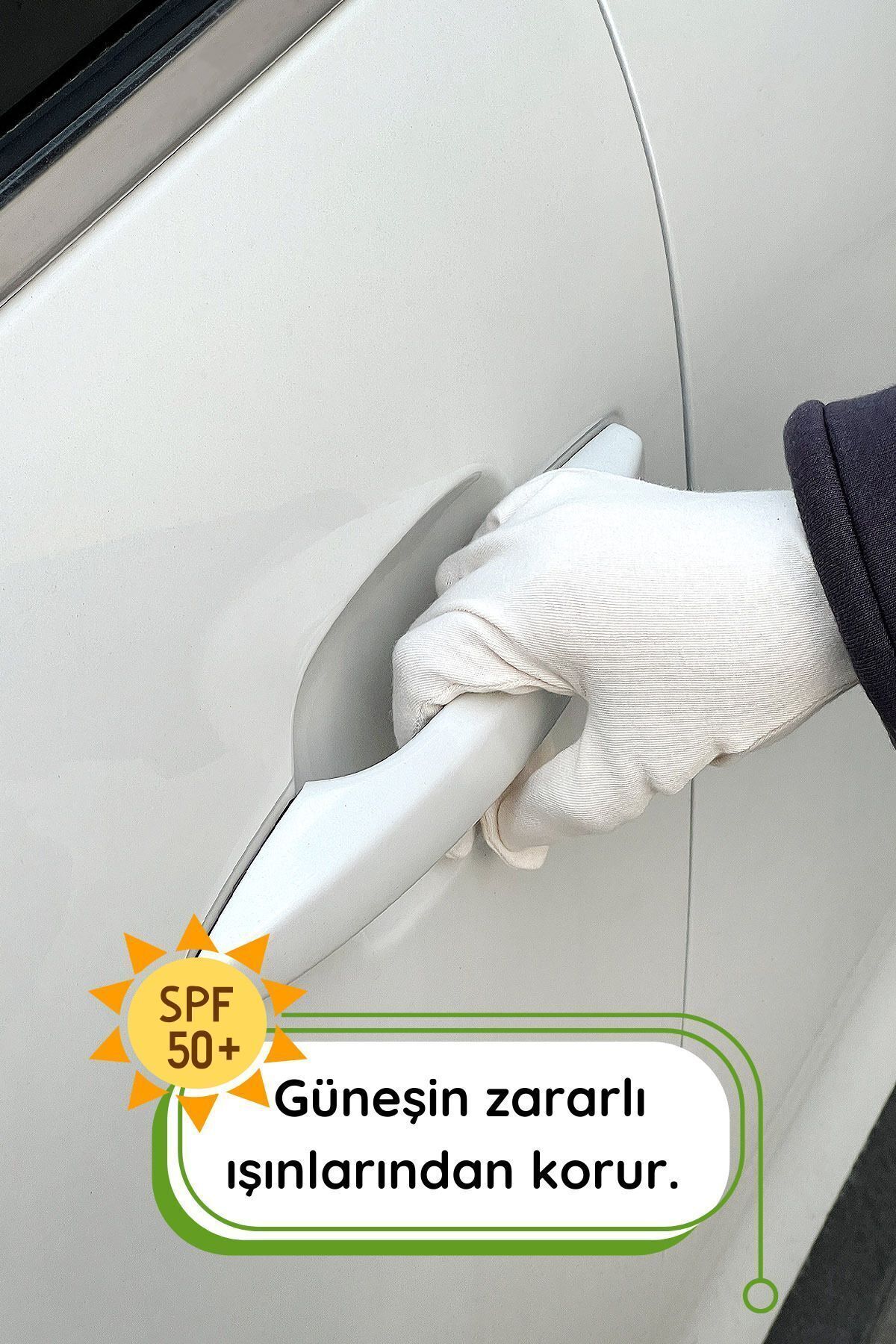 EOC Yıkanabilir Pamuklu Esnek Penye Eldiven [egzama, Vitiligo, Günlük El Bakımı Için] görsel 5