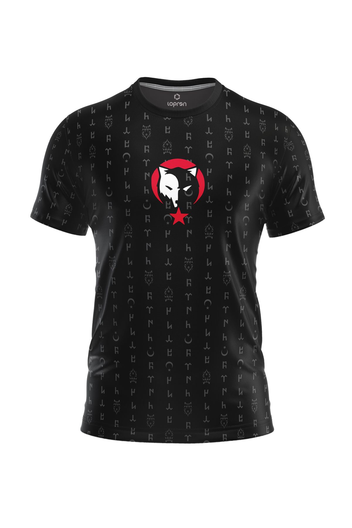Lopron Göktürk özel tasarım t-shirt, Fitness, Gym Forma, Antrenman T-shirt
