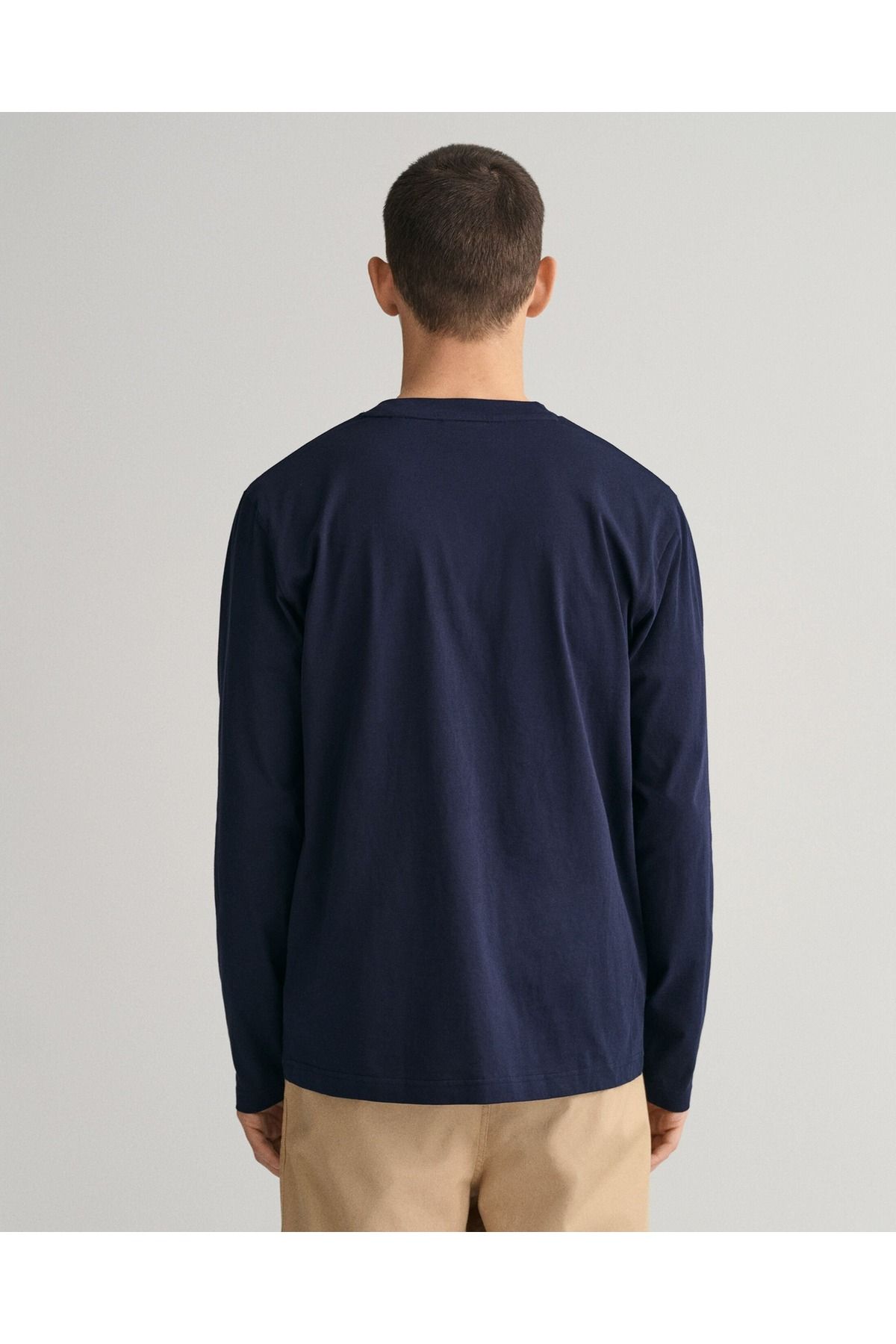 Gant-Long-Sleeved Shirt Tonal Shield 2