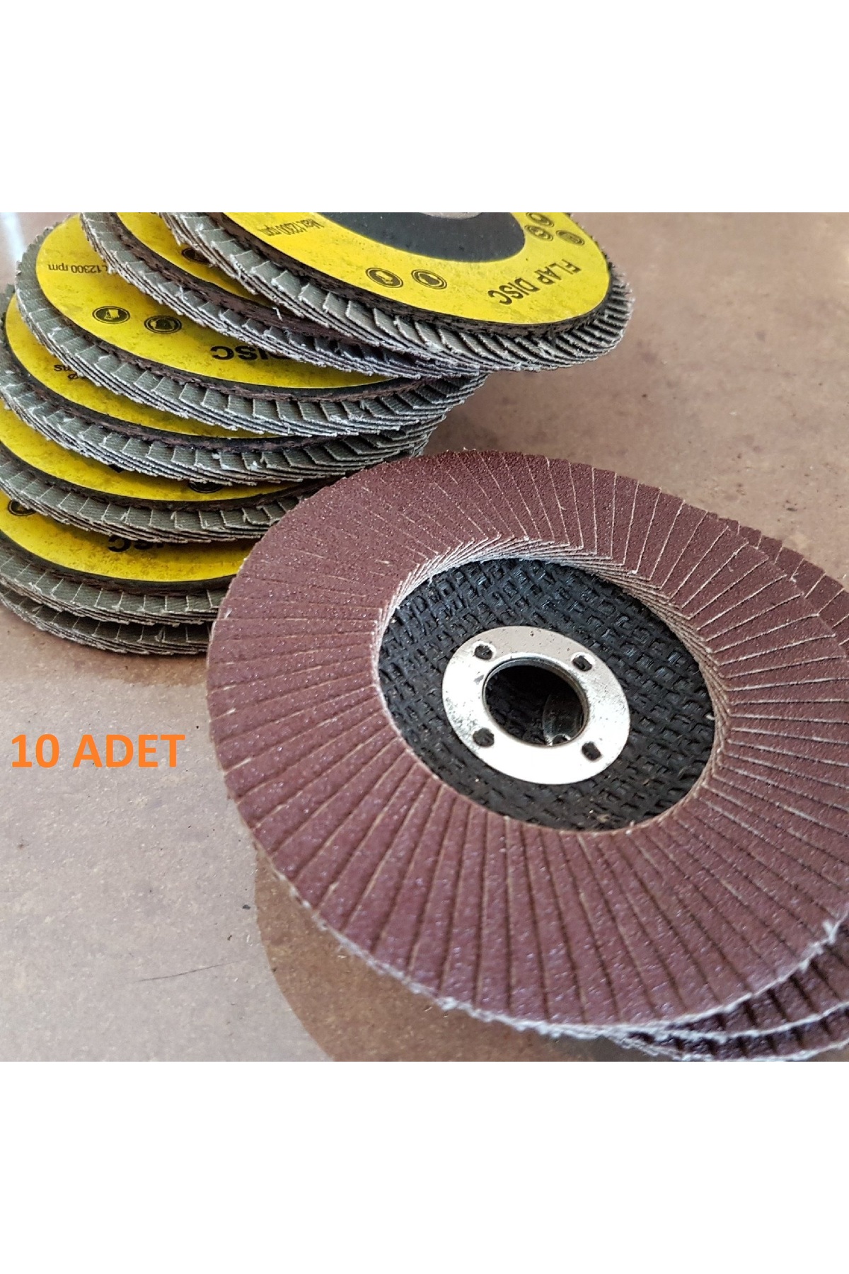 BHDD FLAP DİSK ZIMARA 115X22.2 MM 40 KUM 10 ADET 1 PAKET