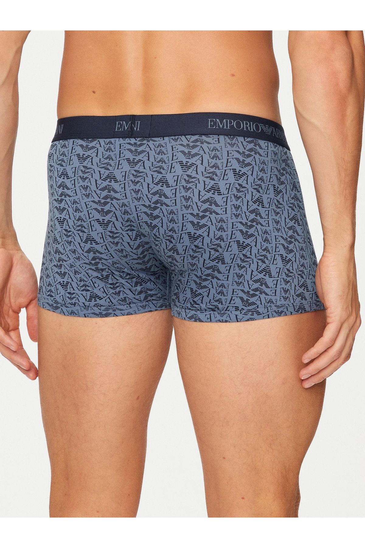 Logo Stretch Cotton 3 Pack Boxer مردانه BOXER 111625 4F722 75536 Emporio Armani