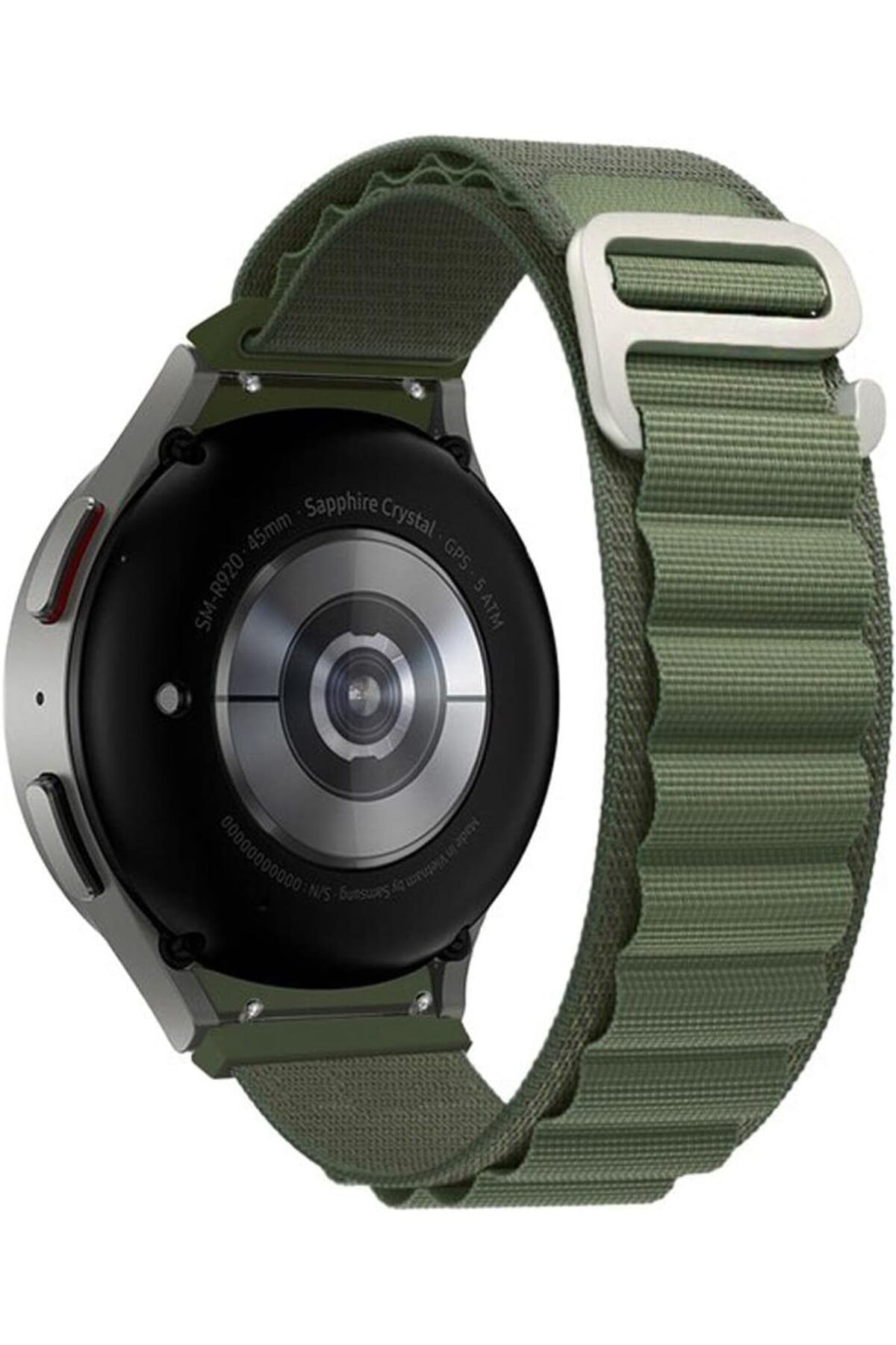 STOREMAX htpshopmx Galaxy Watch 6 Classic 47mm için Kordon Alpine Loop Yeşil [Galaxy Watch 6 Classic 47mm i