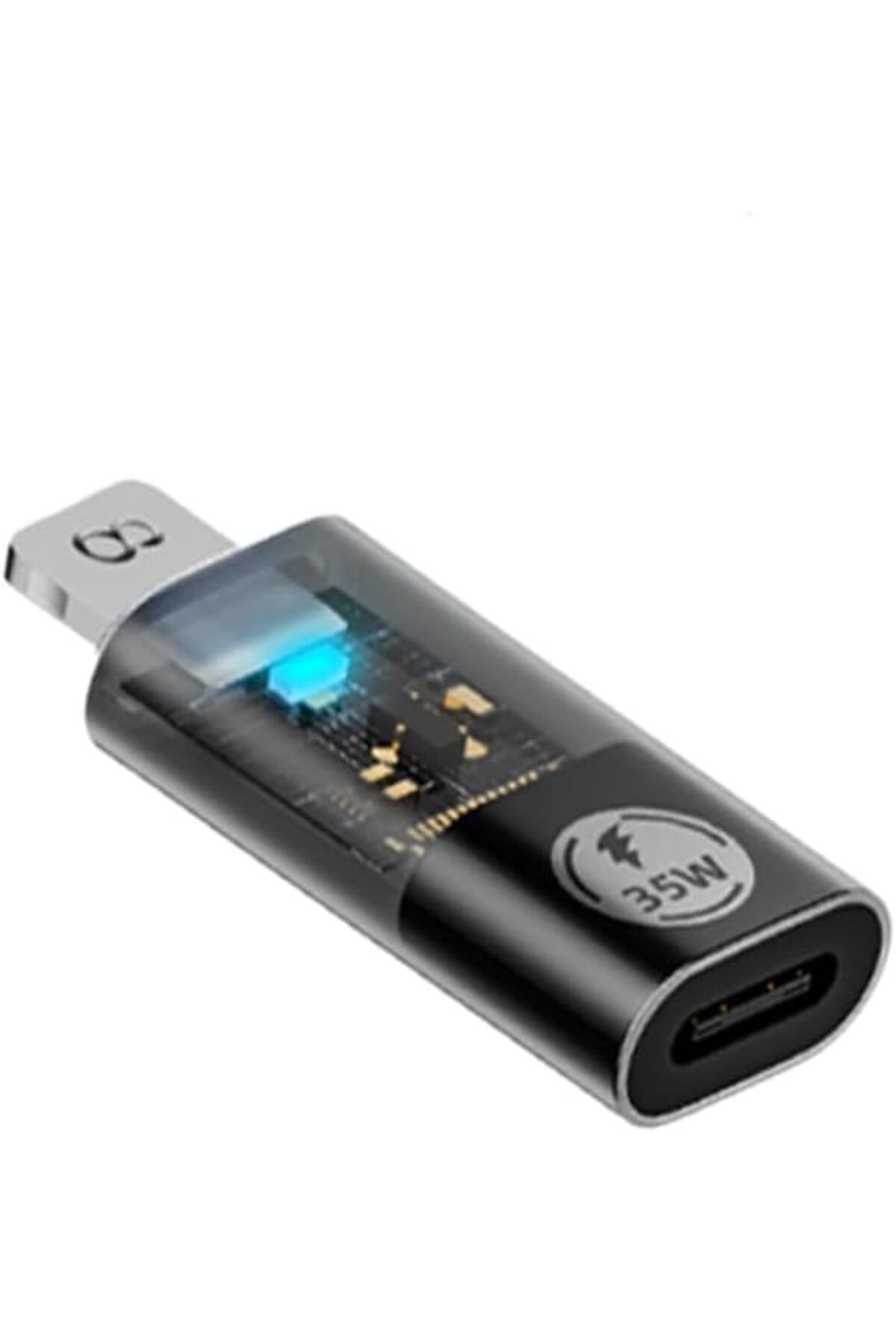 STOREMAX lbstorex PD 35W Lightning to Type C Çevirici Dönüştürücü iPhone Yuva Çevirici Hızlı Şarj