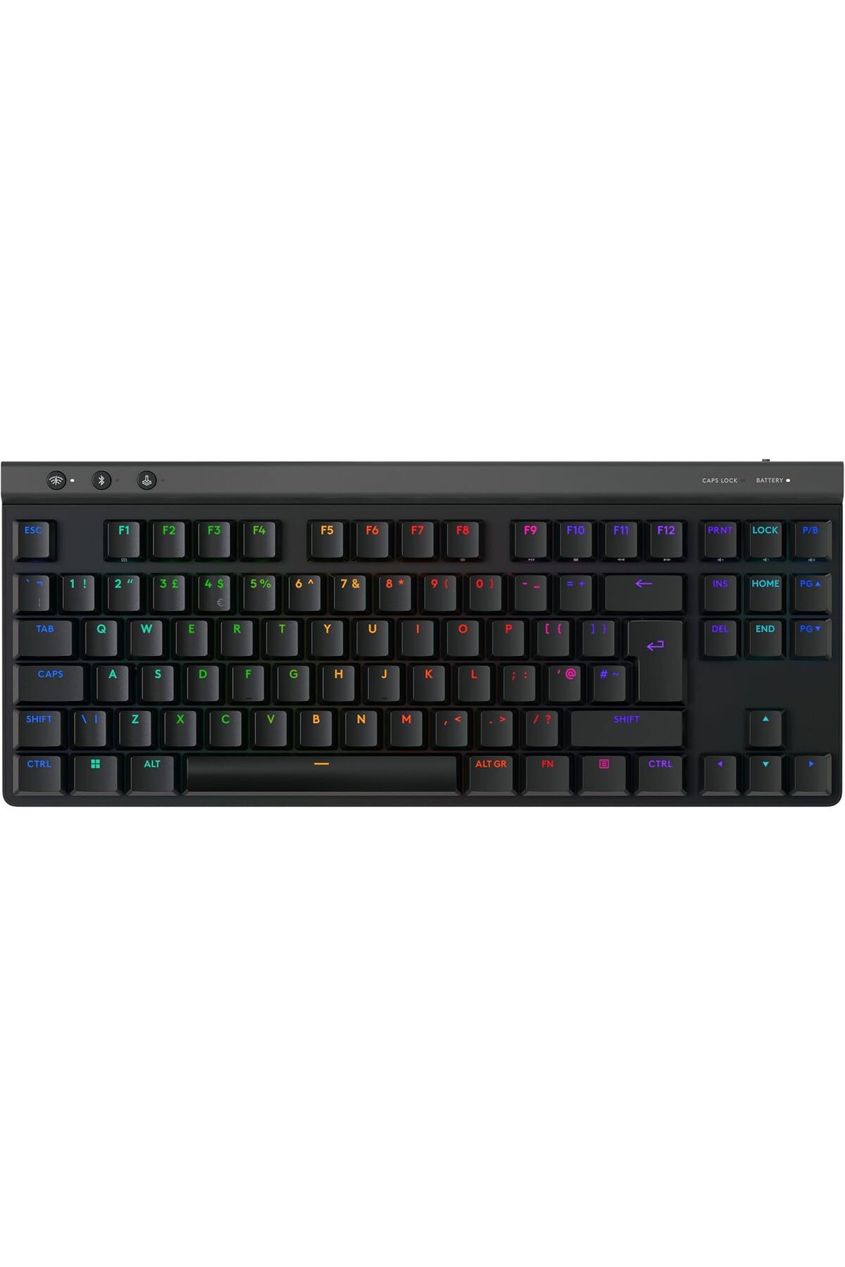 STOREMAX srhtDS G G515 LIGHTSPEED TKL Düşük Profilli Kablosuz Oyun Klavyesi, LIGHTSYNC RGB, İnce Sayısal