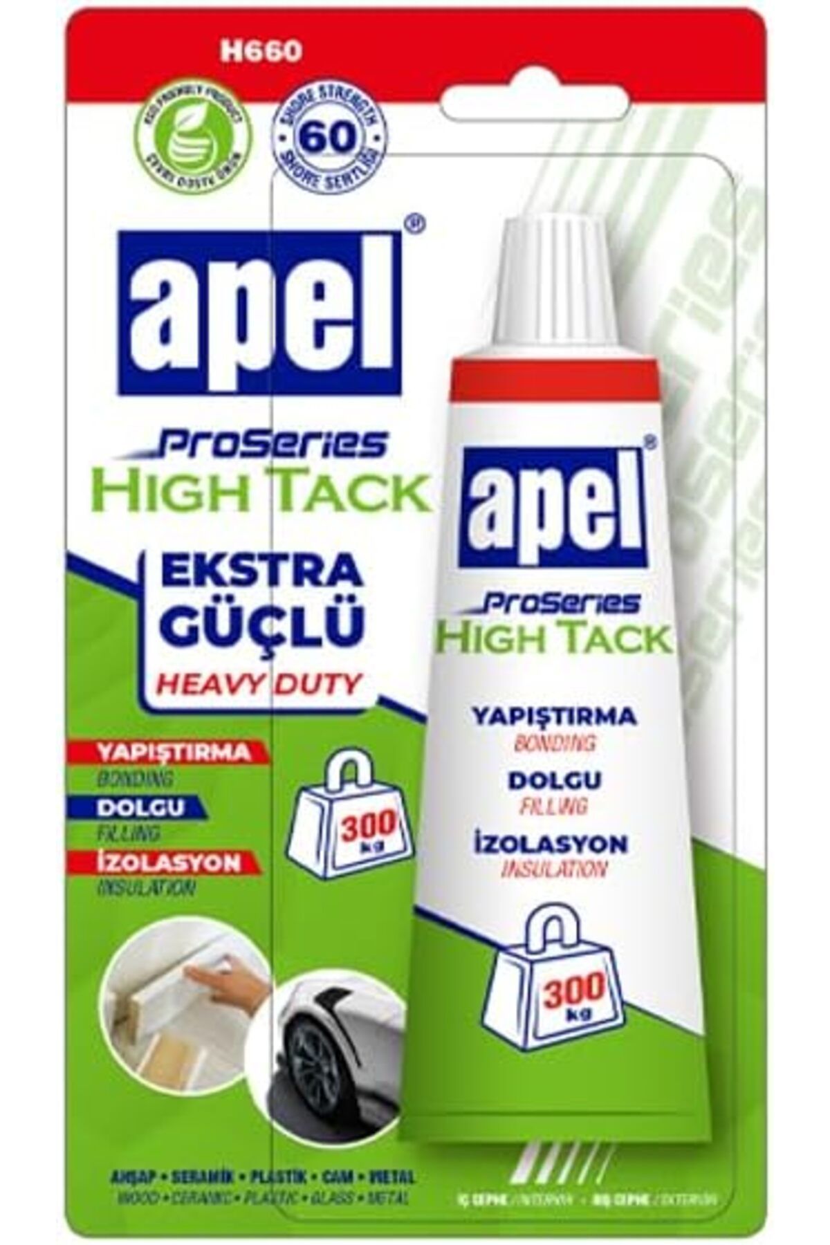 salesalbutik Apel Proseries High Tack Korniş Montaj Silikonu Ultra Hızlı Güçlü Yapıştırıcı Beyaz 75 ML