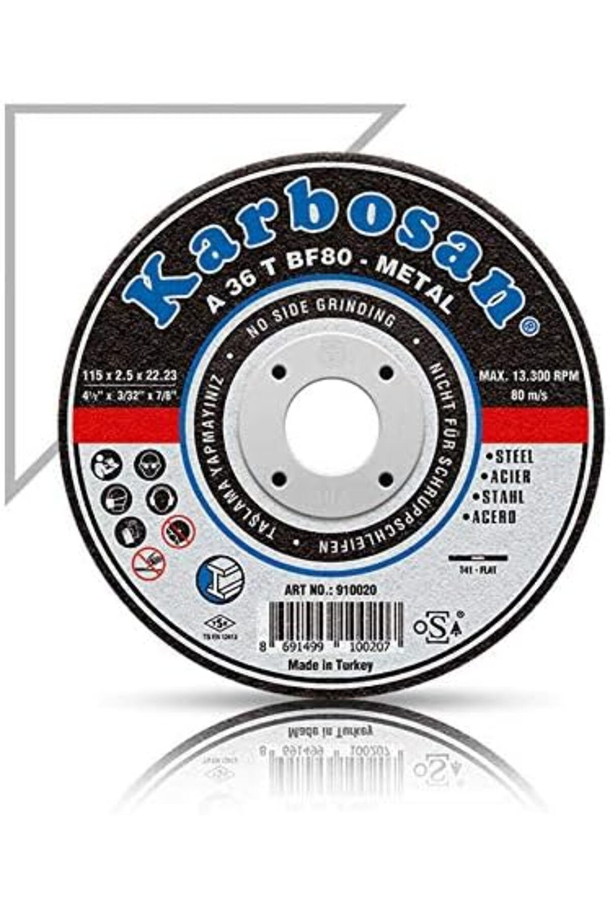 STOREMAX nffashopm 230x3.0x22.23 Metal Kesme Diski storestarx 1051353