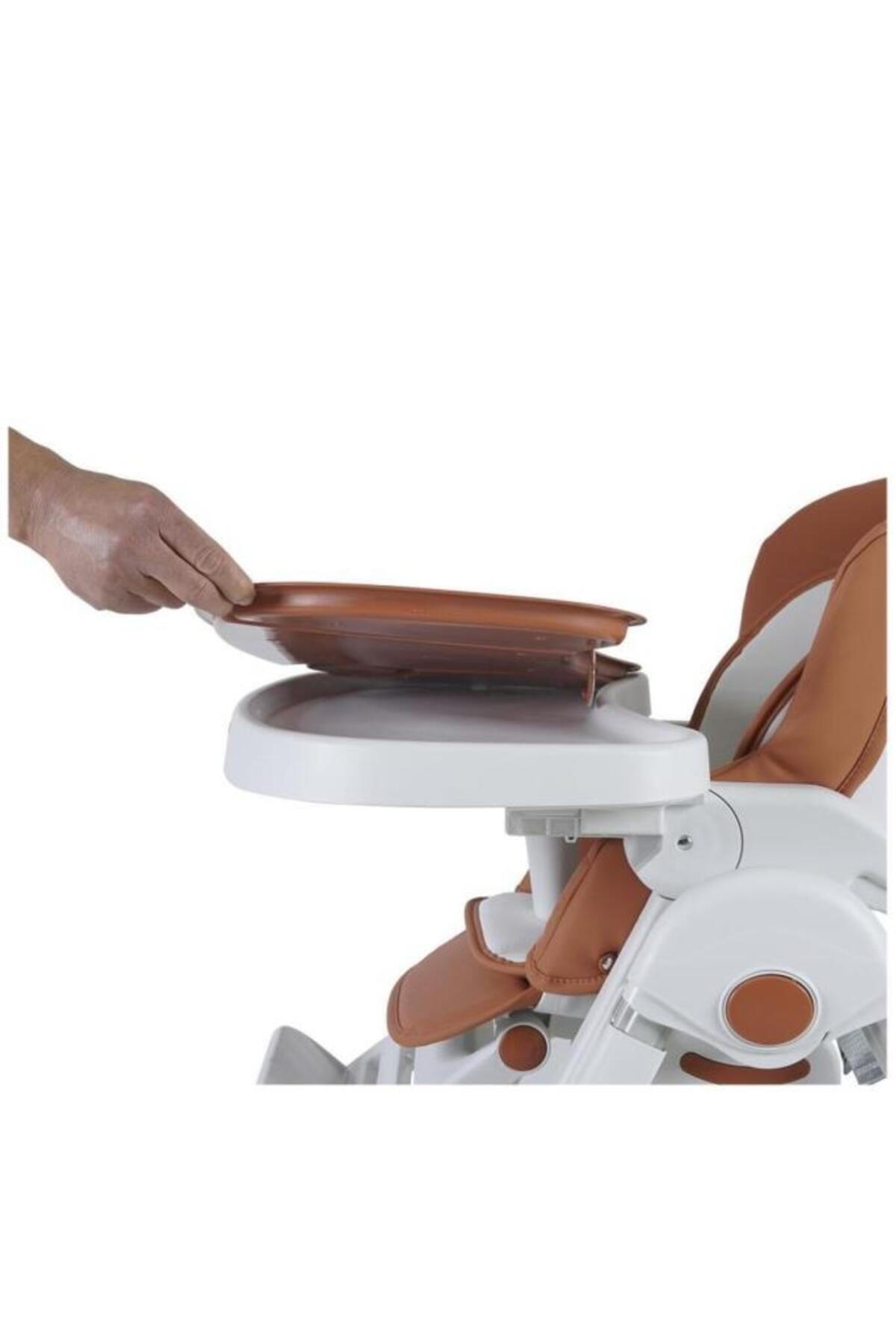 Prego Lucca Asansörlü Tekerlekli Çift Tepsili Mama Sandalyesi 4024 fotoğrafı 7 (önizleme)