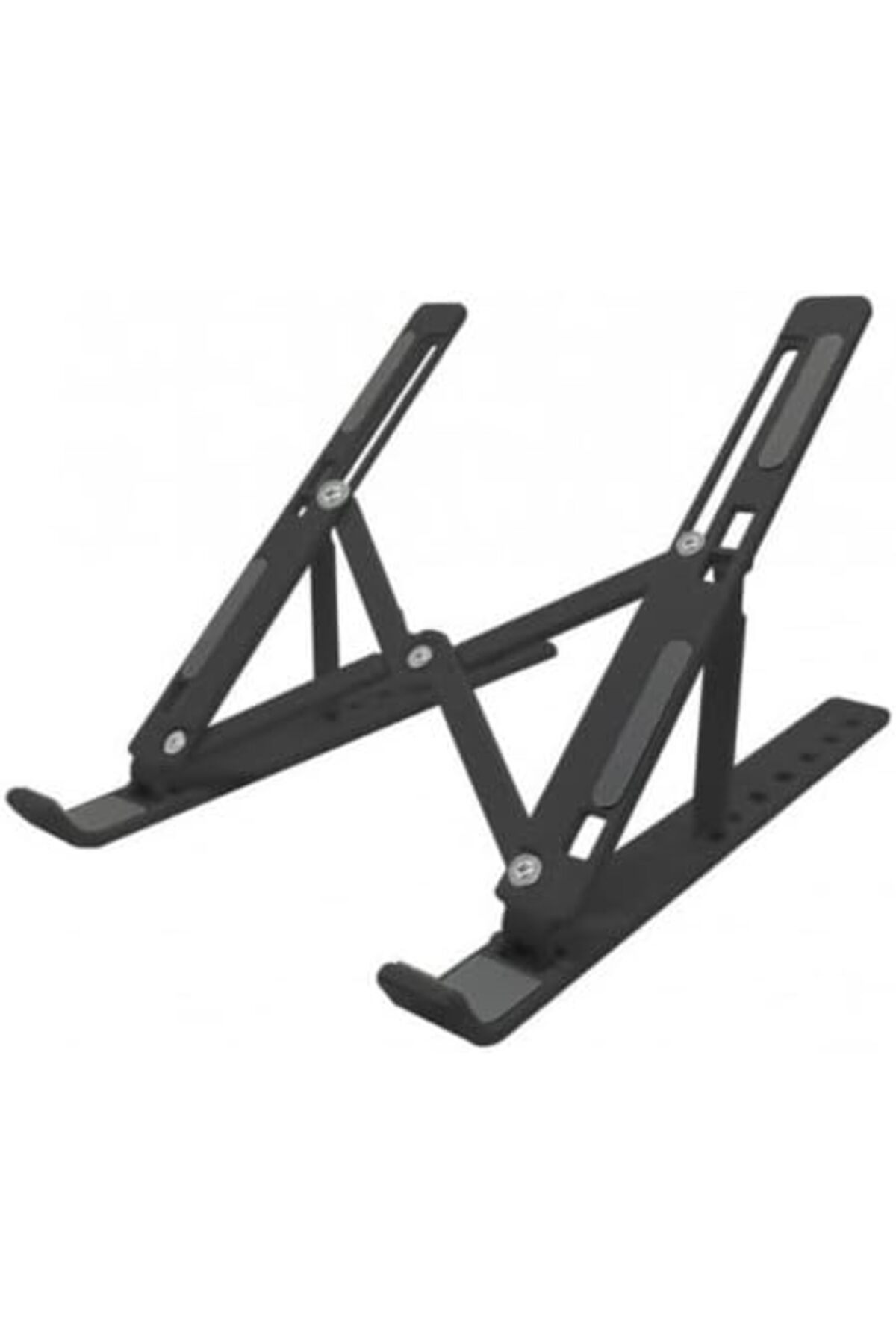 STOREMAX daliashops Kademeli Ayarlı Katlanabilir Laptop Tablet Standı Siyah Star Collection 542167