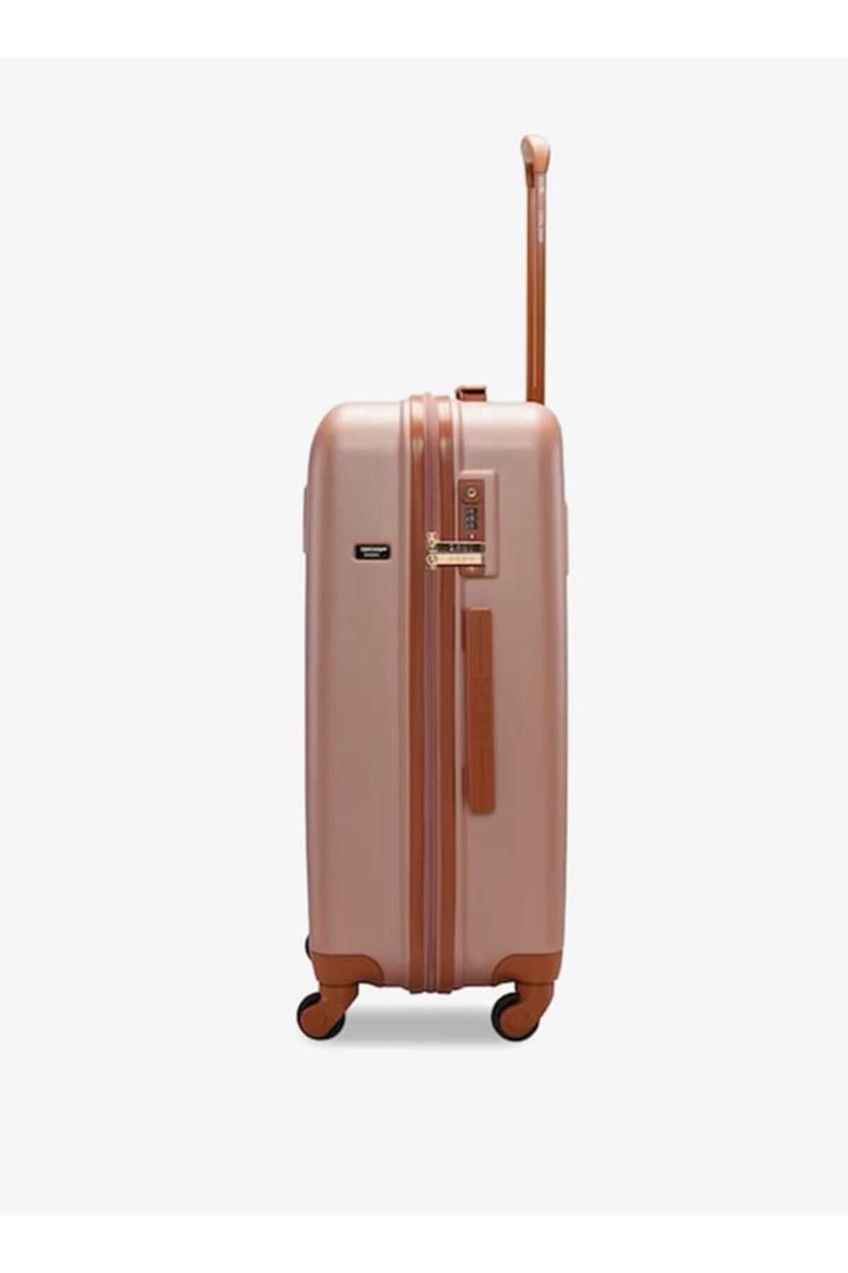 Dkny-Logo Detail Hardcase Trolley Bag With Retractable Handle 24''-m - Check-in 5