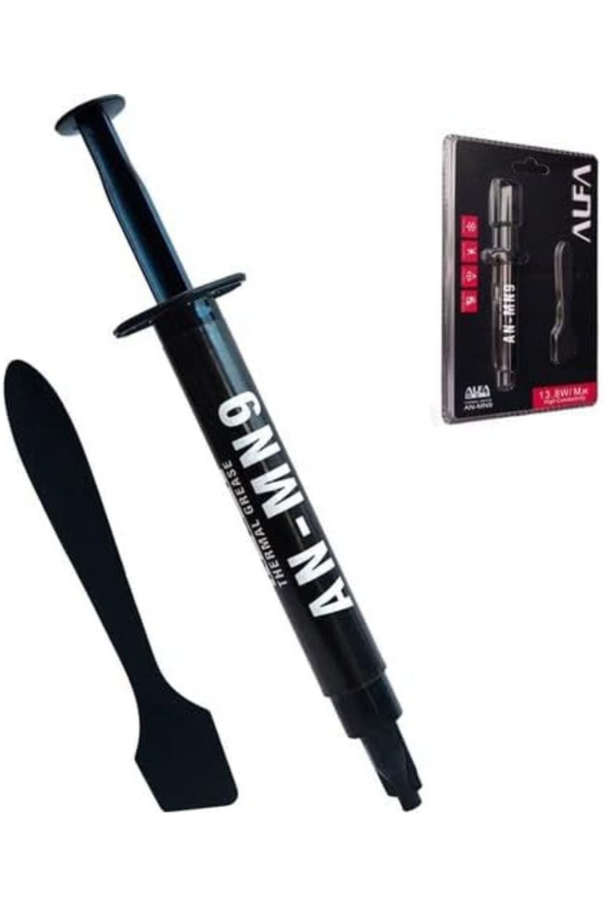 STOREMAX daliashops MN9 3gr Yüksek Performanslı Termal Macun Spatulalı CPU ve Ekran Kartları için Süper