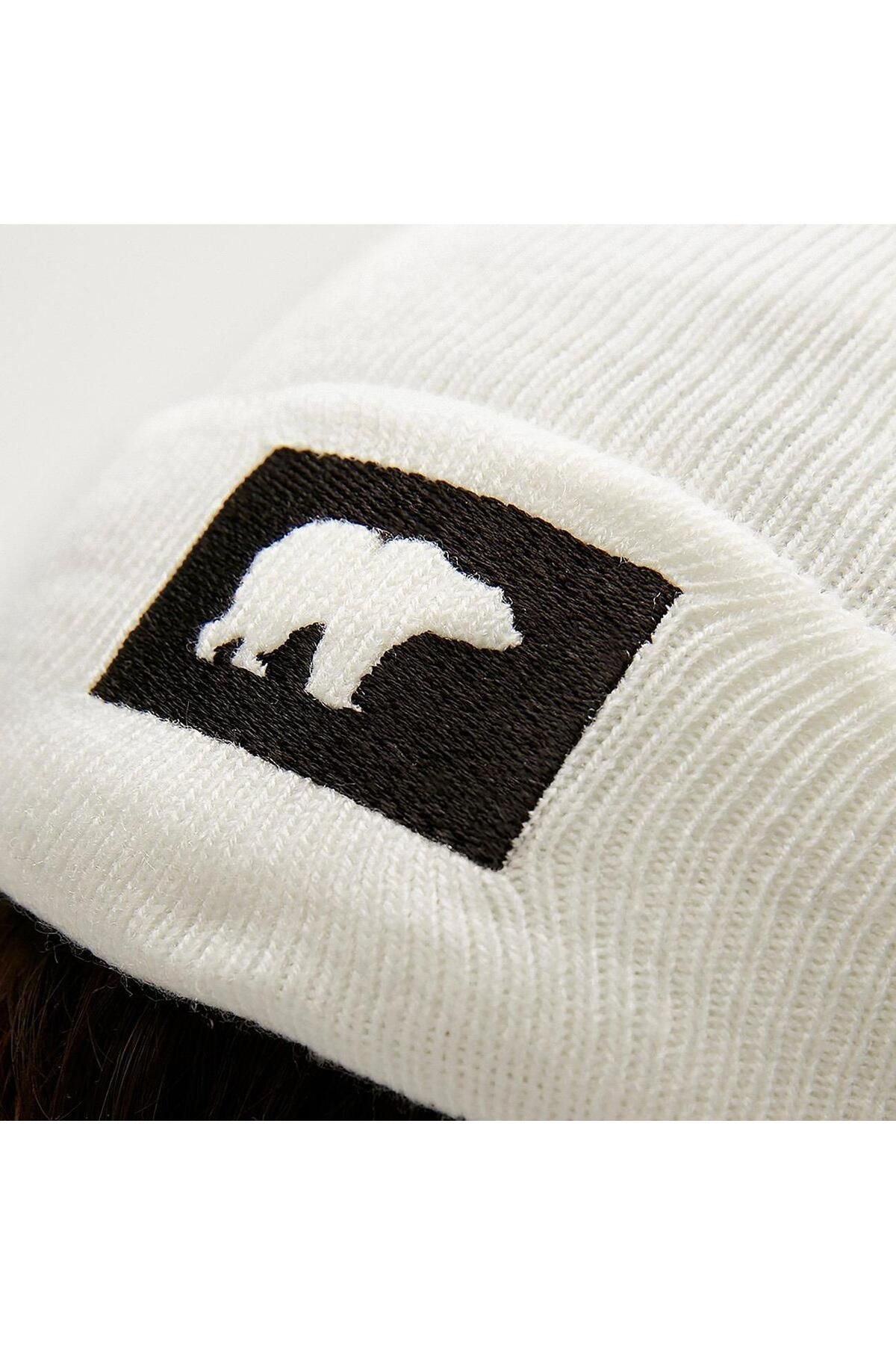 Bad Bear-20.02.41.002 Model Marque Beret White 2