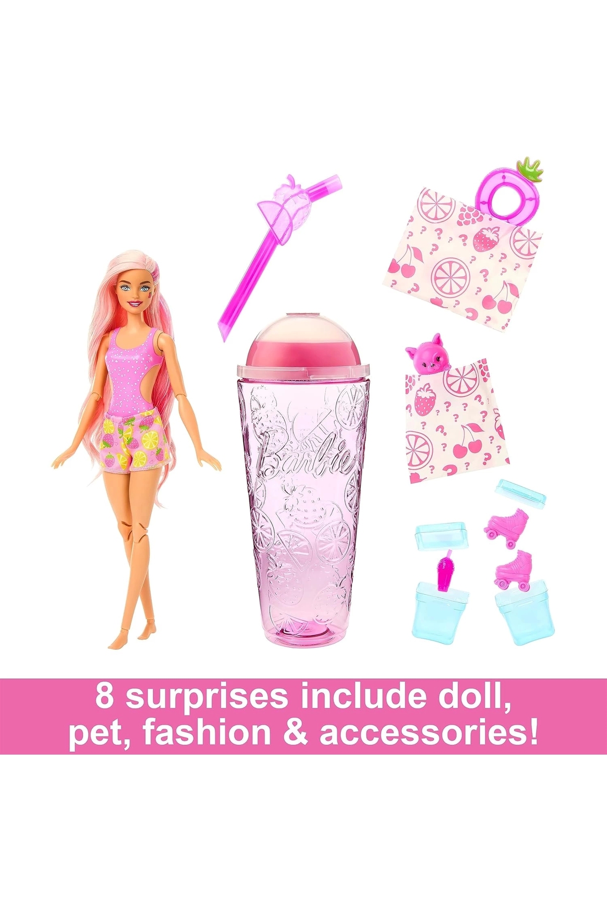 Barbie Pop Reveal Meyve Serisi HNW40-HNW41 fotoğrafı 4 (önizleme)