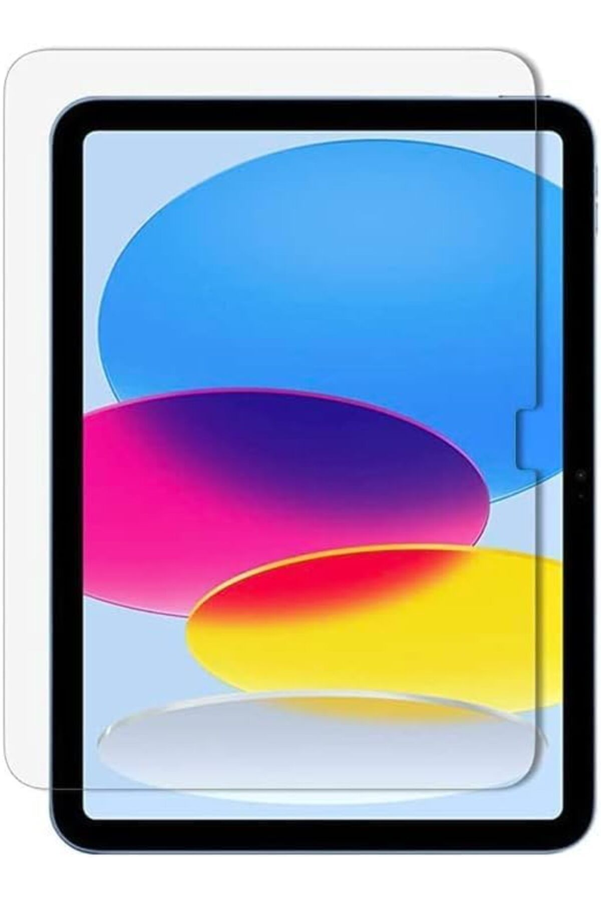 STOREMAX srhtDS iPad için Tasarlanmış Uçtan Kenara Kapsama Tam Koruma Dayanıklı Temperli Cam (iPad 10.N