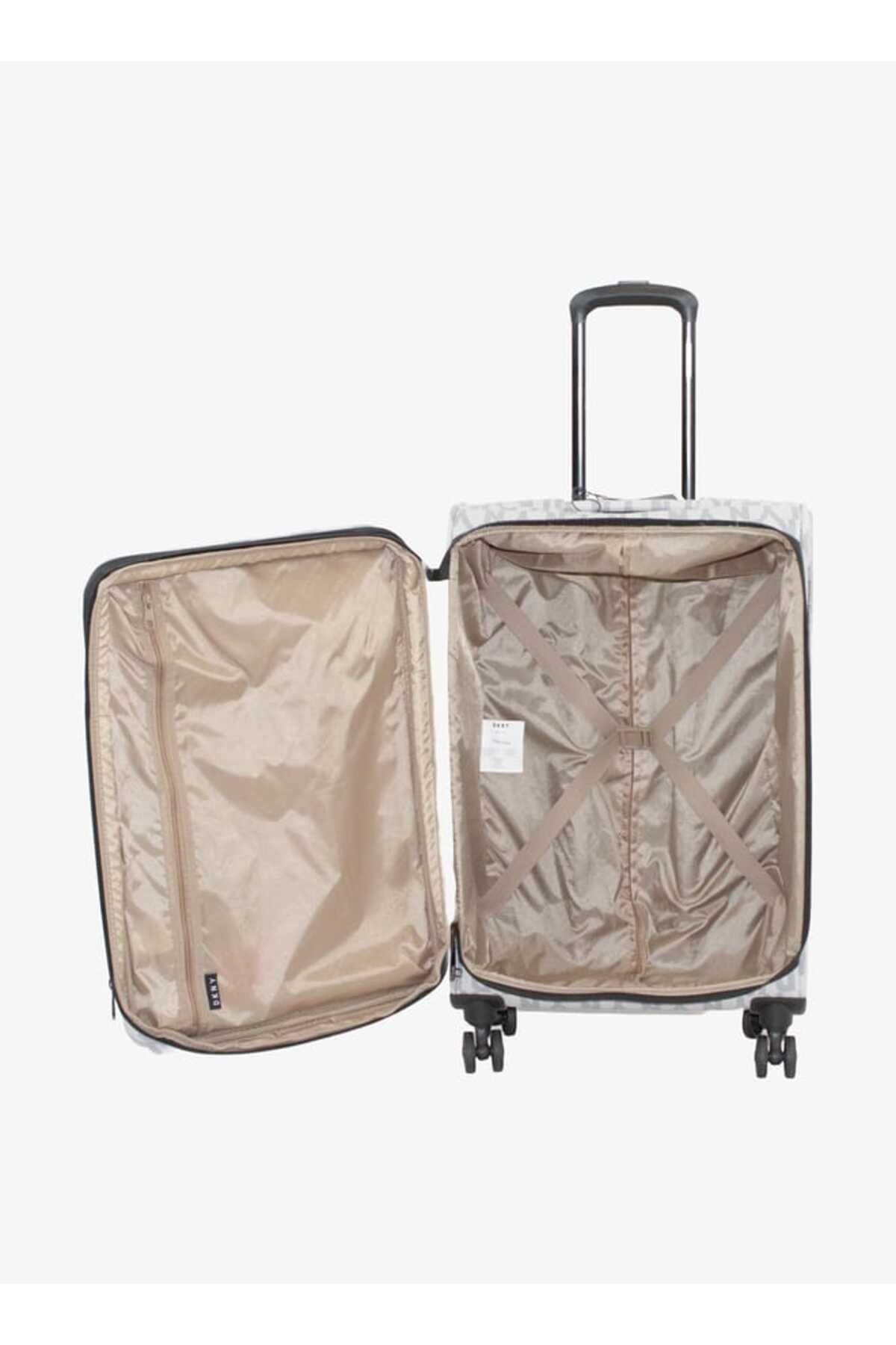 Dkny-Logo Print Softcase Trolley Bag With Retractable Handle 24''-m - Check-in 5
