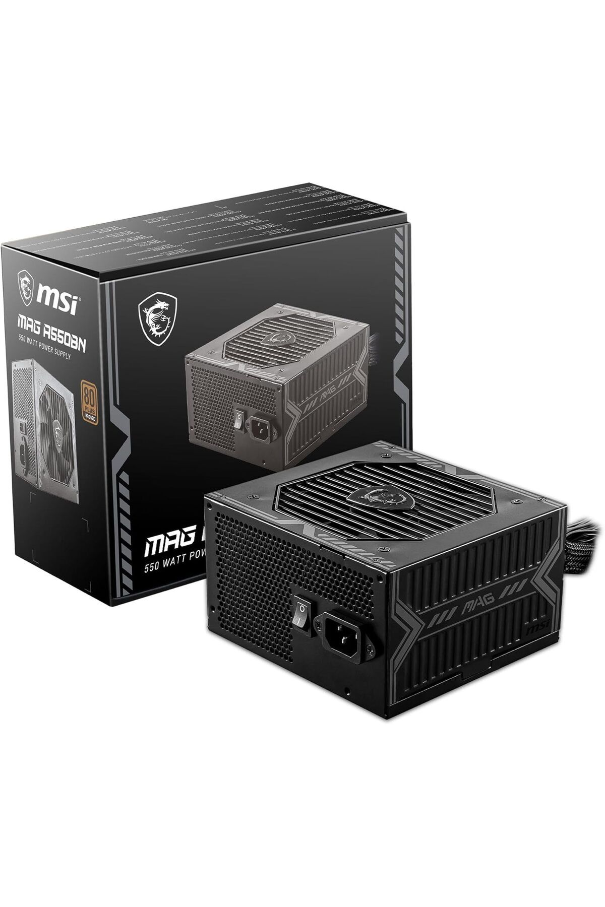 STOREMAX daiviolastore MPG A550BN ATX PC güç kaynağı 550 Watt DLStore 990396