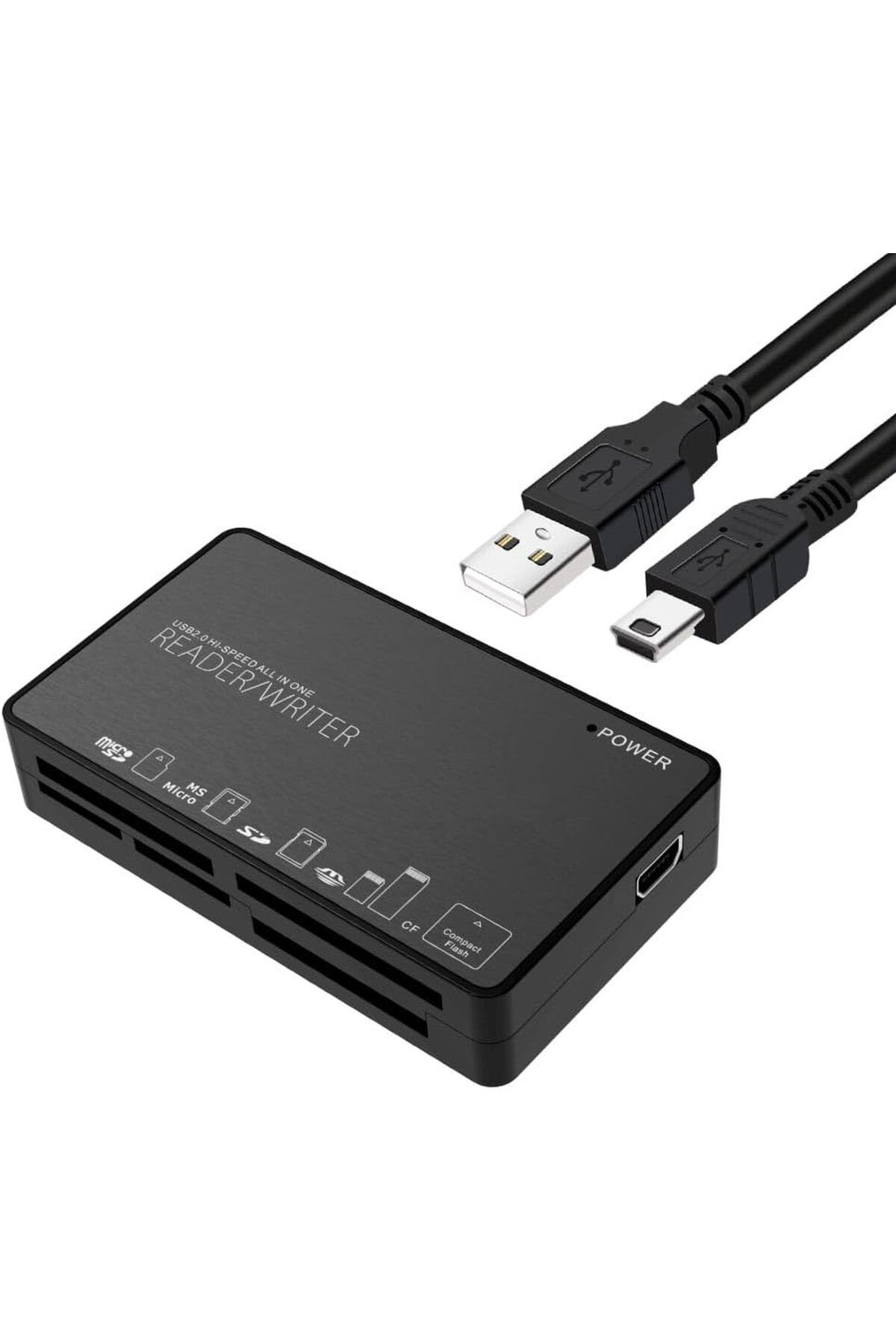yenibagshop Onezero ZR 101 MT56 Compact Flash Çoklu Kart Okuyucu Dünyadaki Tüm Kartları Okur
