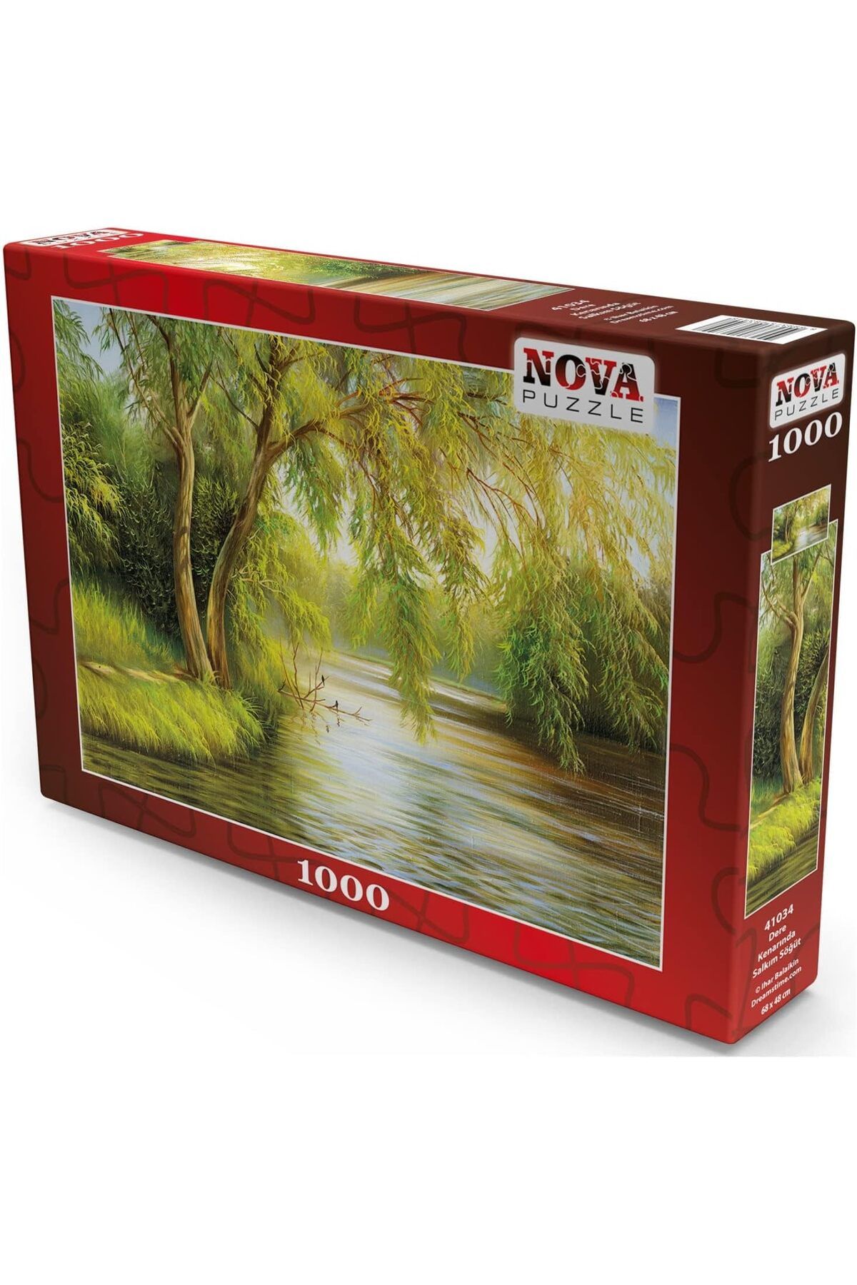 STOREMAX htpshopmx Puzzle 1000 Parça Dere Kenarında Salkım Söğüt str http 1092444
