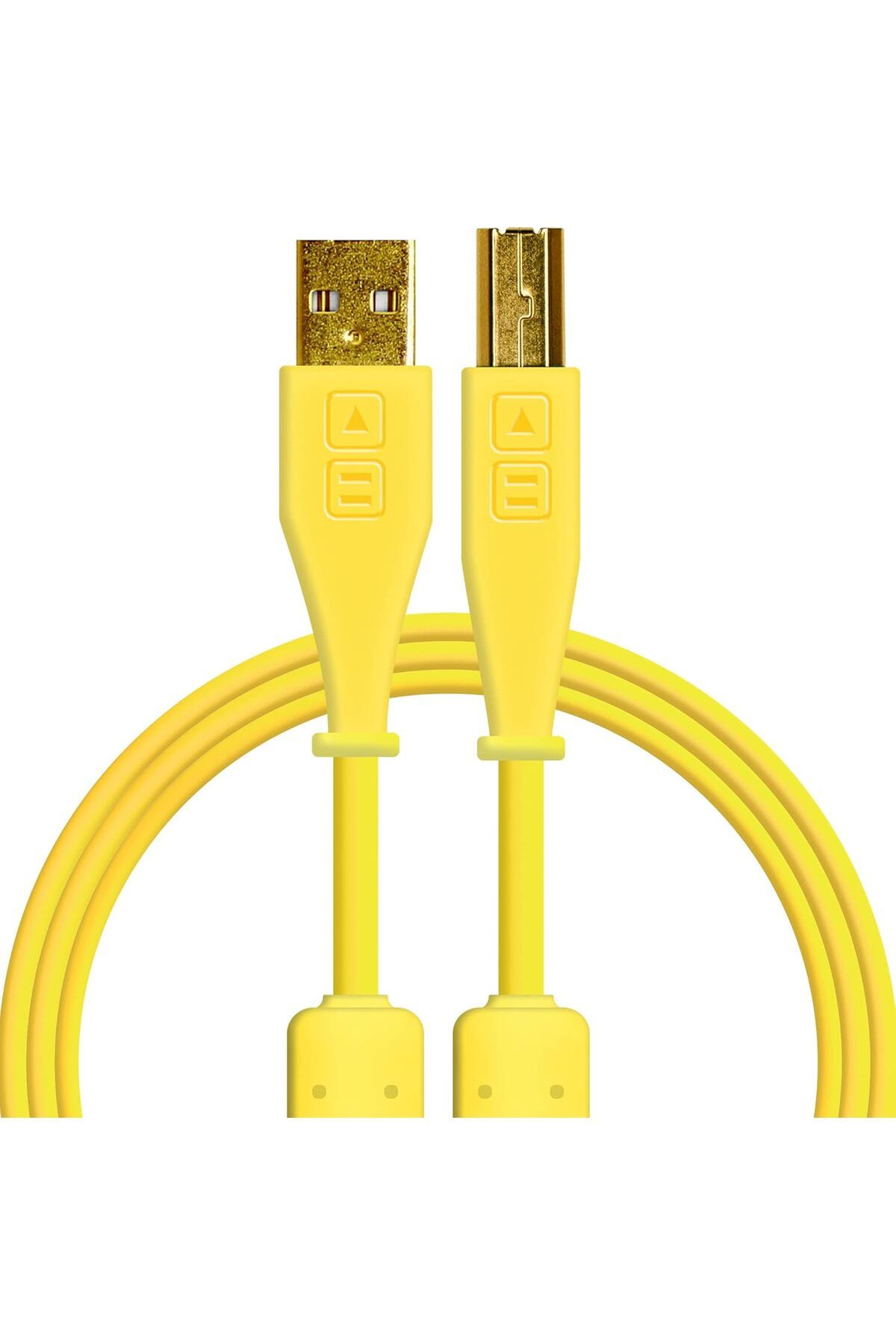 STOREMAX uludgshop TechTools Chroma Cables USB-A to B - 1.5mt | Straight Yellow Star Collection 1064743