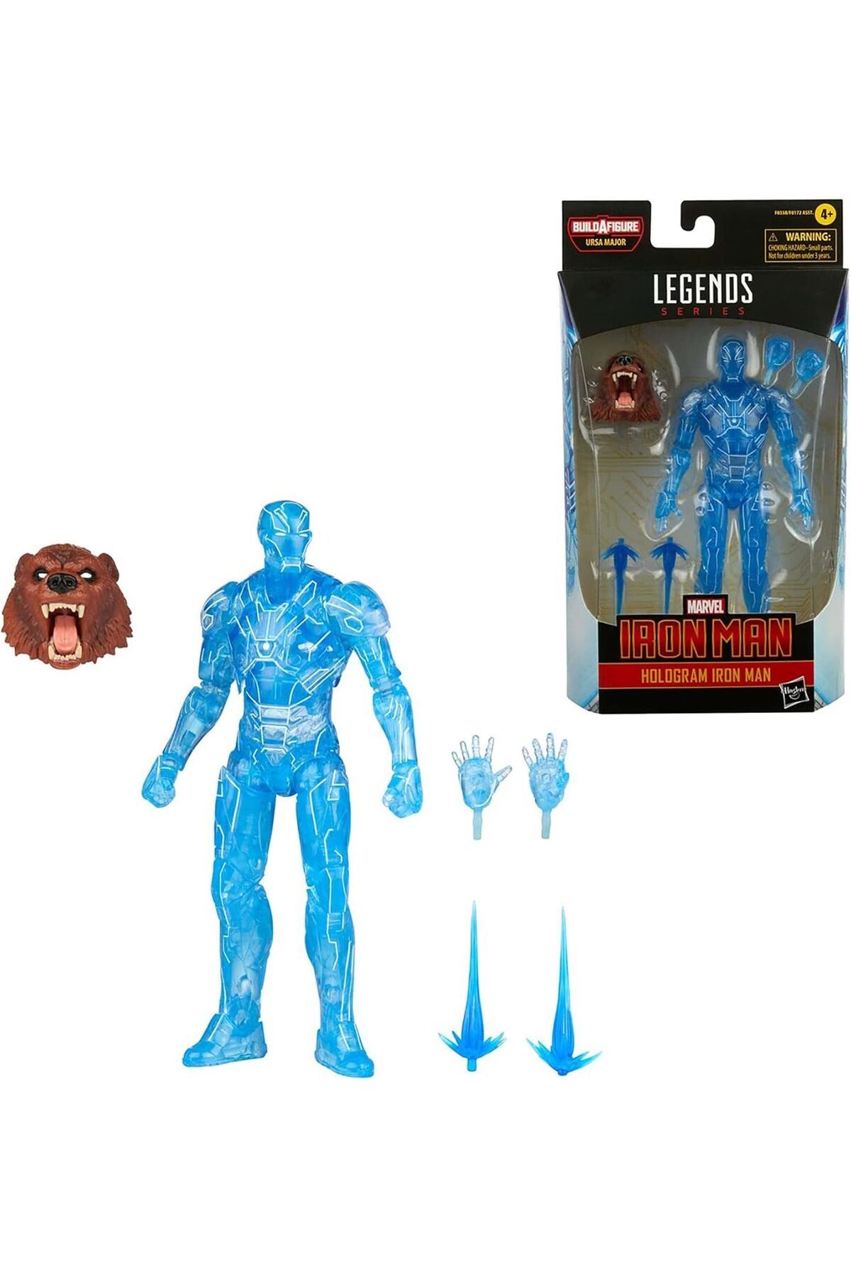 STOREMAX htpshopmx Marvel Legends Series Iron Man - Hologram Iron Man Aksiyon Figürü str http 1092444