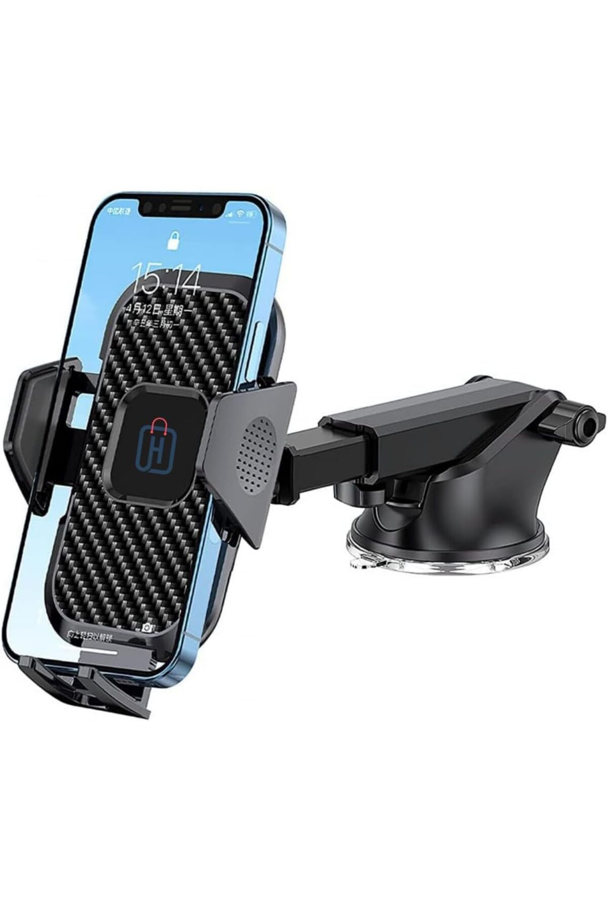STOREMAX lbstorex Hb-01 Otomatik Klipsli Araba Telefon Tutucu Ayarlanabilir Cam Ve Torpido Için Yüksek Kali