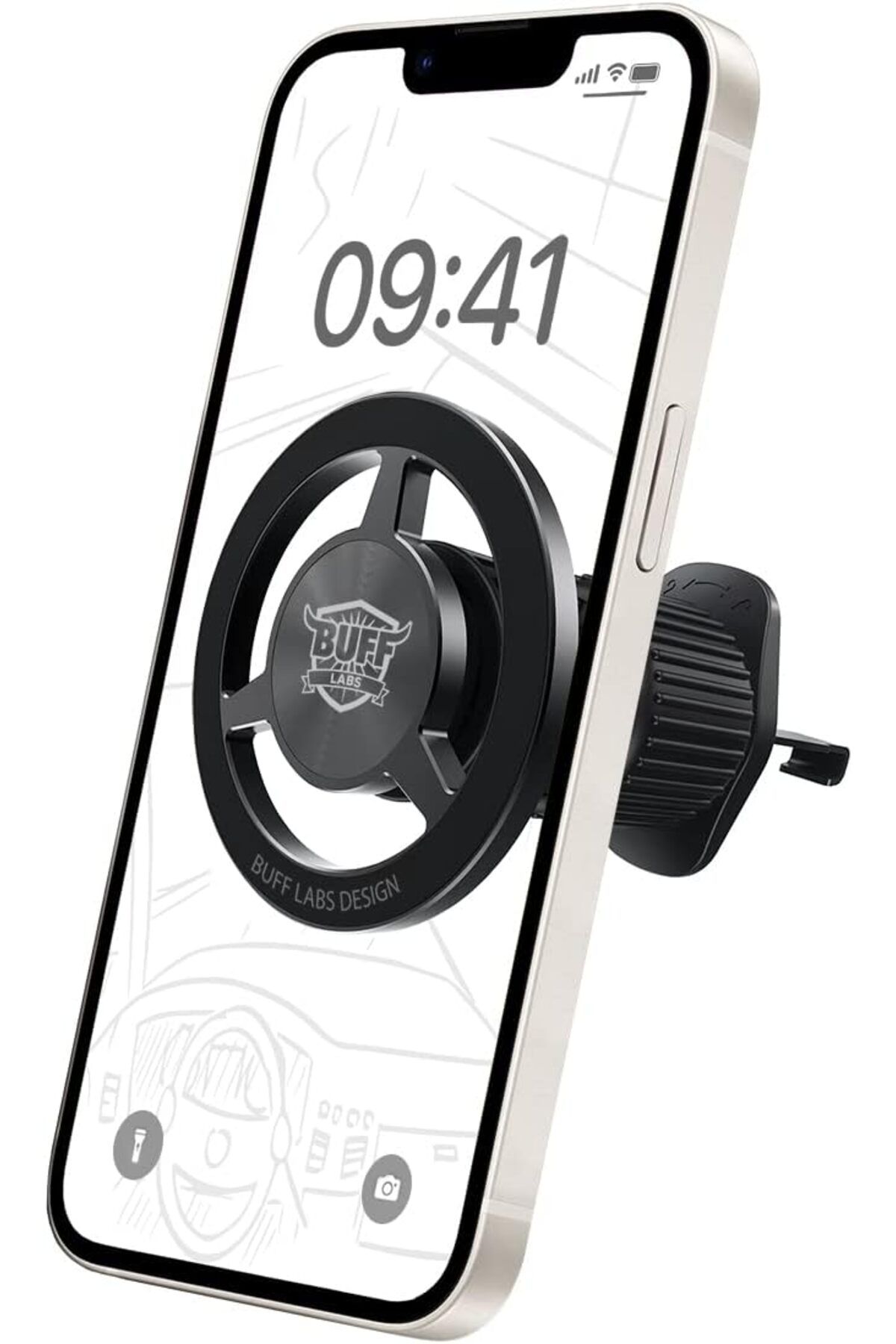 STOREMAX htpshopmx LABS BL30 MagSafe Uyumlu Kancalı Manyetik Araç Tutucu str http 1092444