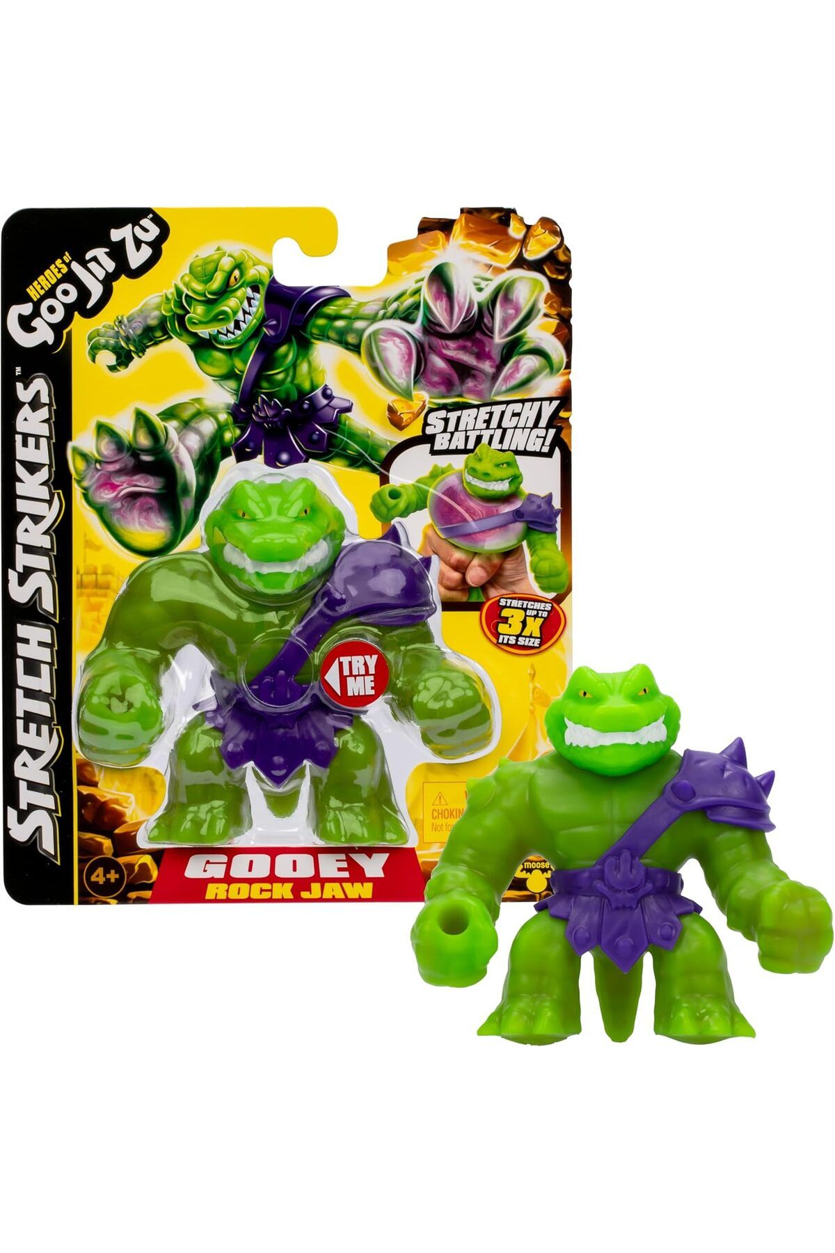 STOREMAX htpshopmx of Goo Jit Zu Bandai CO42845 aksiyon figürü, streç örgü figürünü keşfedin, Rock J