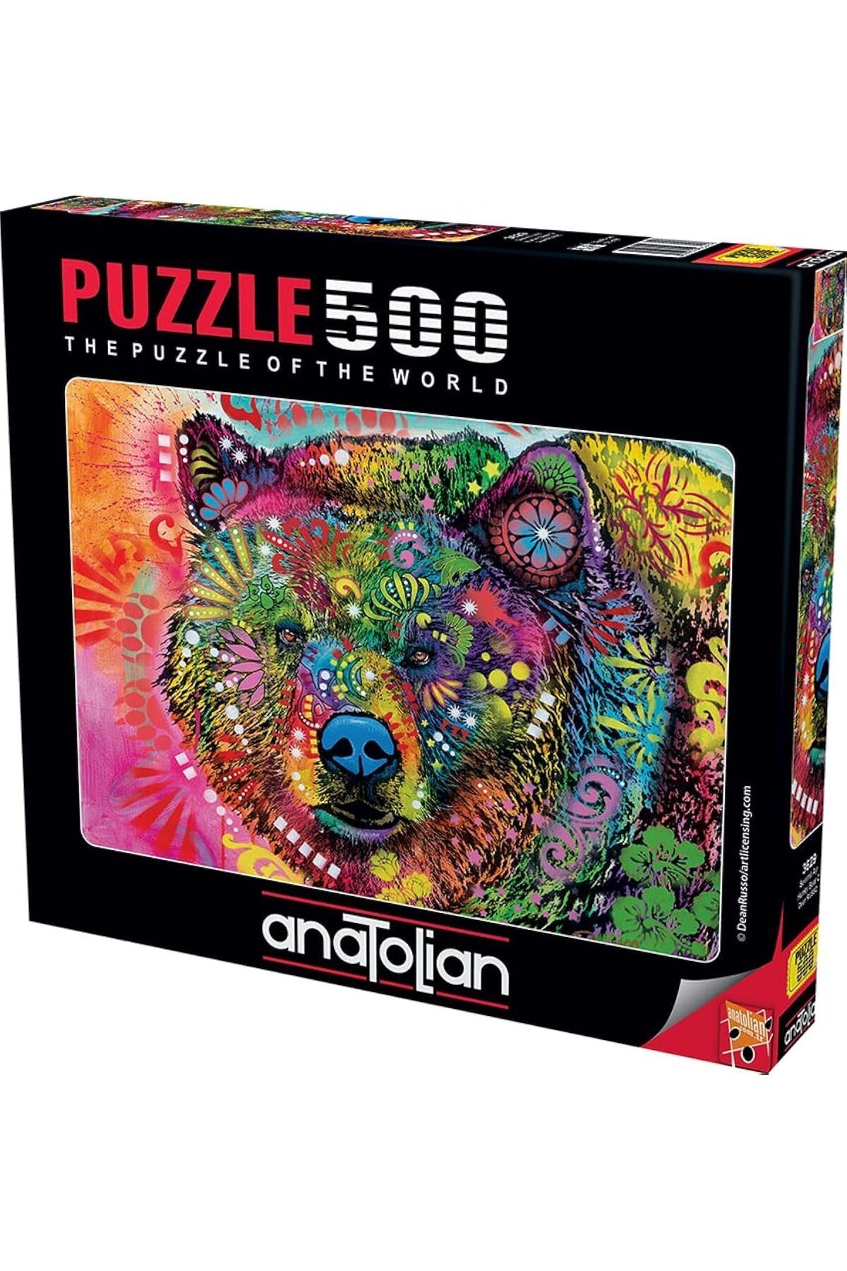 STOREMAX jvnnastore Puzzle - Sevimli Ayı / 500 Parça Puzzle, 3629 trendyfr 646268