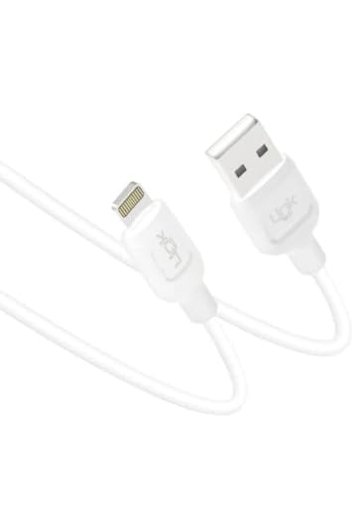 STOREMAX htpshopmx K449 Strong Lightnıng USB Data/Şarj Kablosu 1mt 2.4A Beyaz str http 1092444
