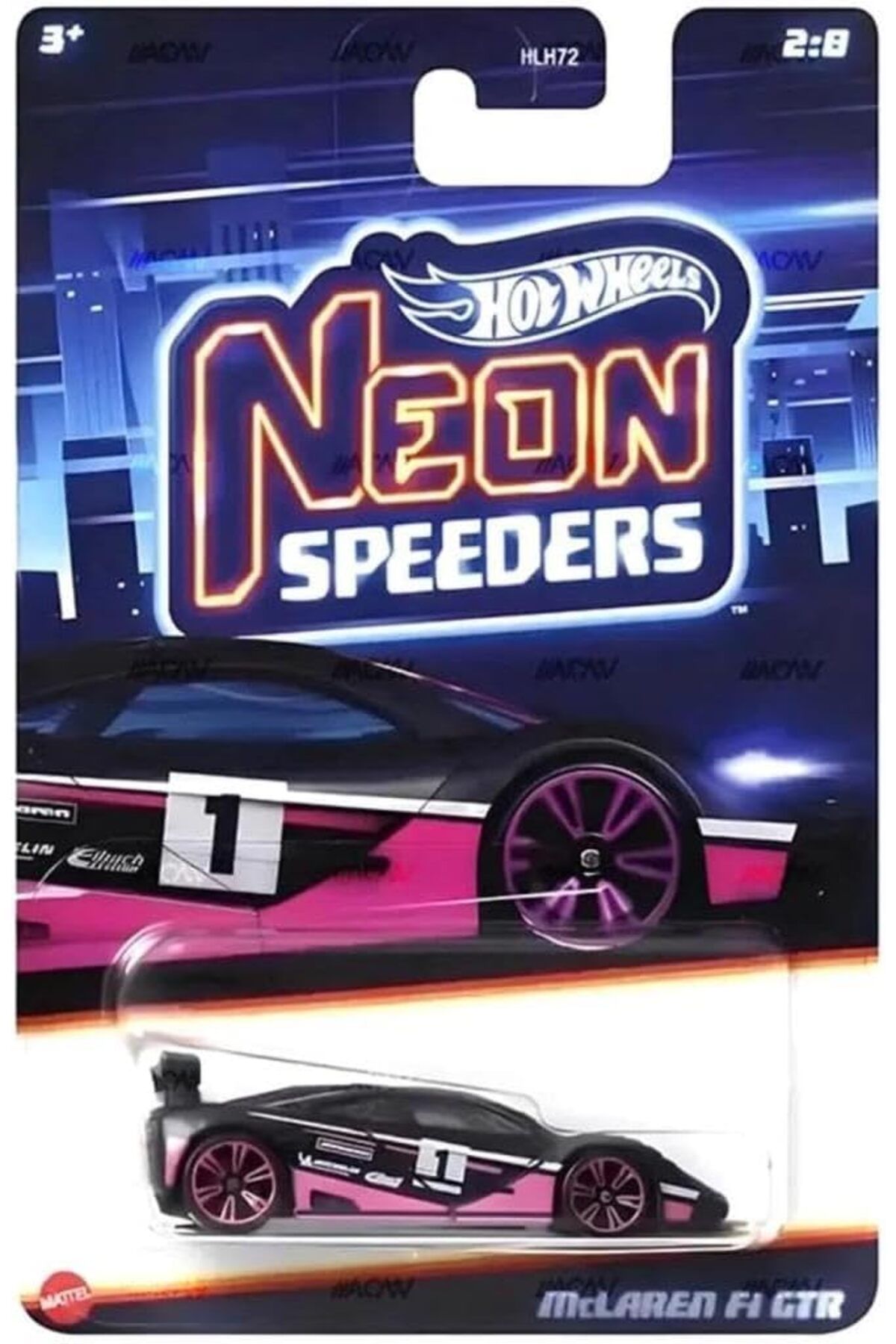 STOREMAX svticaret Wheels Neon Yarışçılar HLH72 - McLAREN F1 GTR HRW76 mhm 1053513
