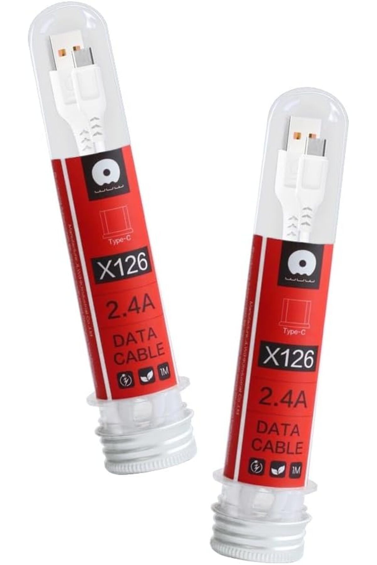 STOREMAX srhtDS X126 Sarj ve Dosya Aktarım Kablosu 2.4 Amper 1 Metre (Type-C) Desing 266450