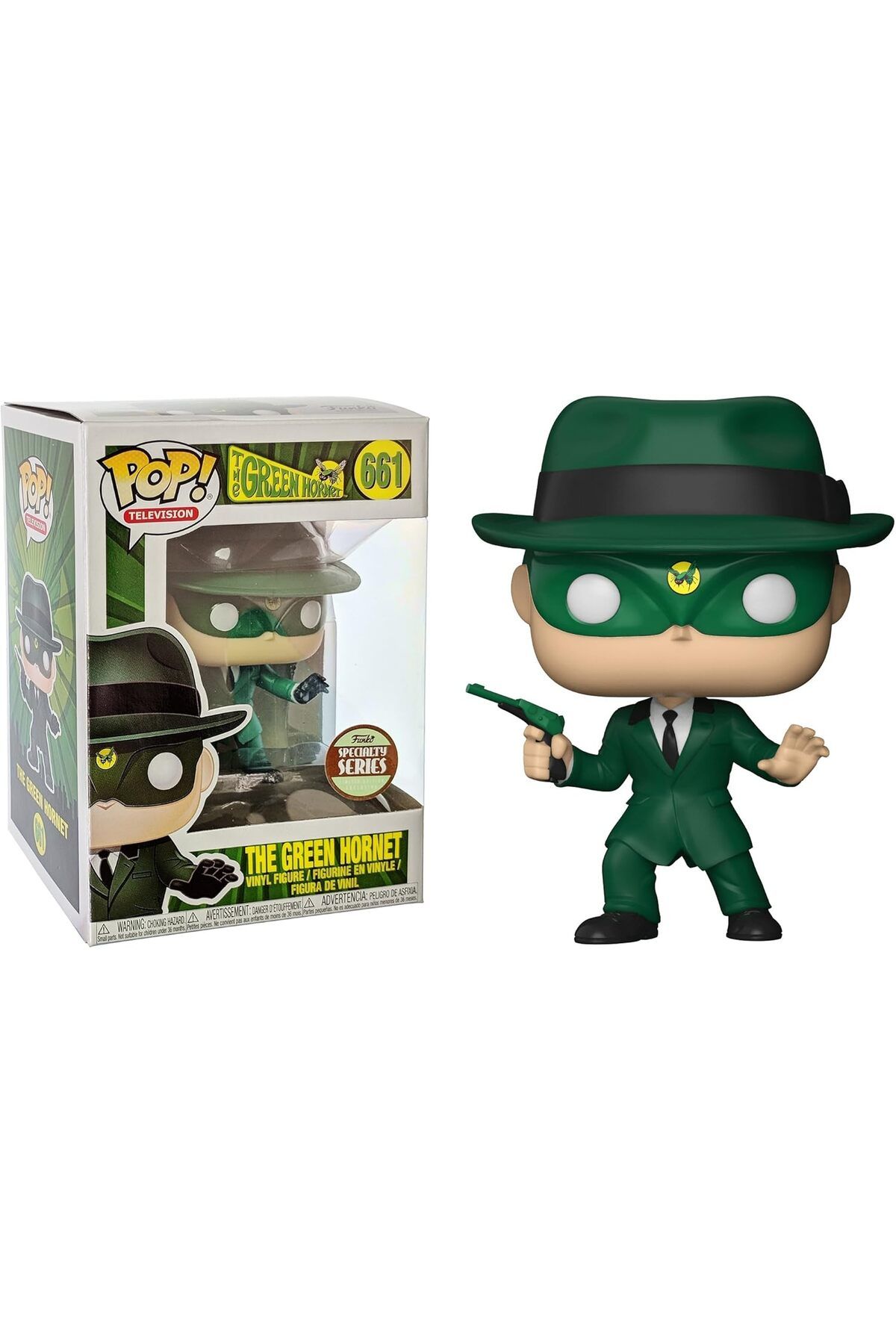 STOREMAX lbstorex Green Hornet (Specialty Series): Green Hornet x POP! TV Vinyl Figure & 1 POP! Compatible PE