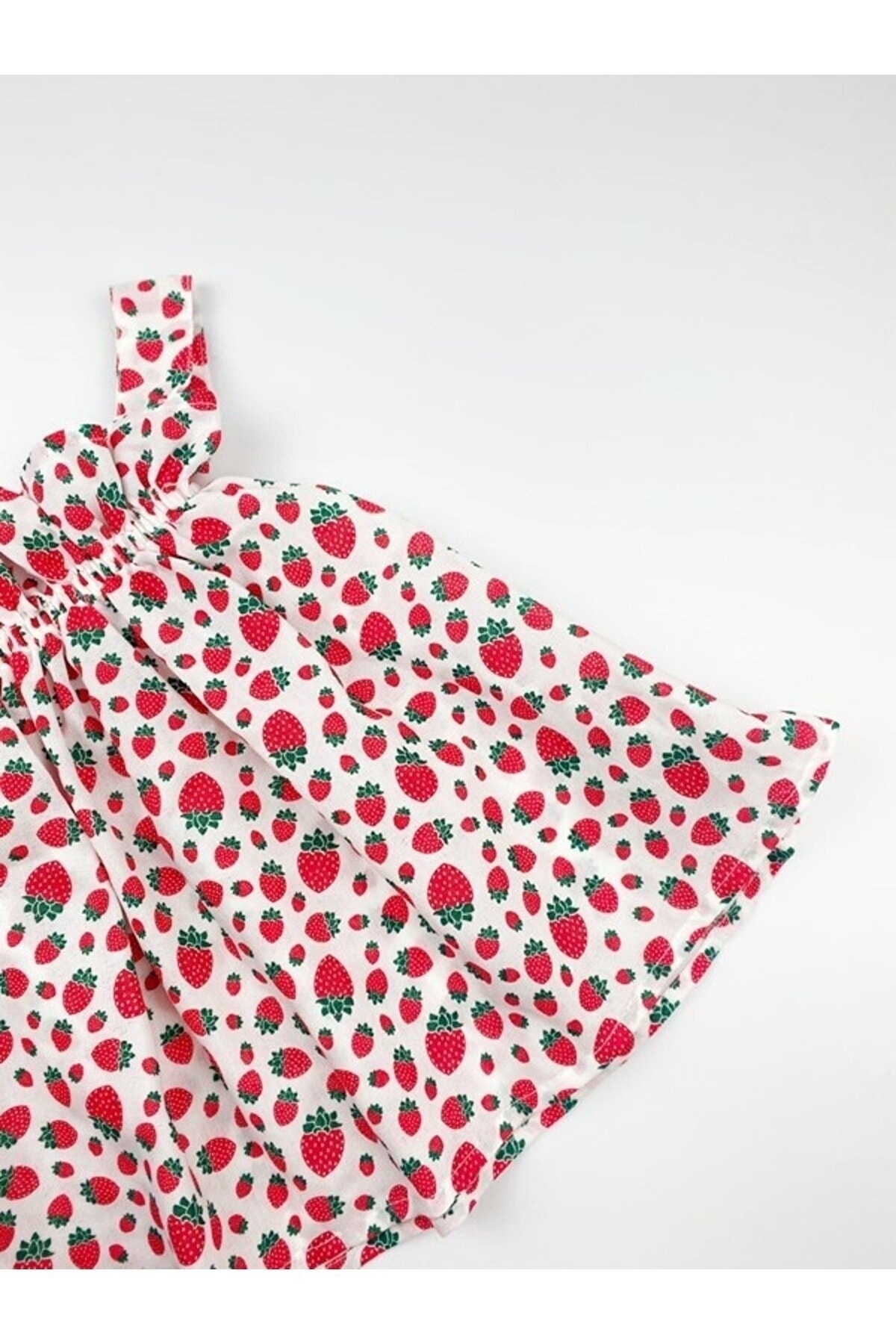 Genel Markalar Kız Bebek Yazlık Çilekli Elbise fotoğrafı 6 (önizleme)