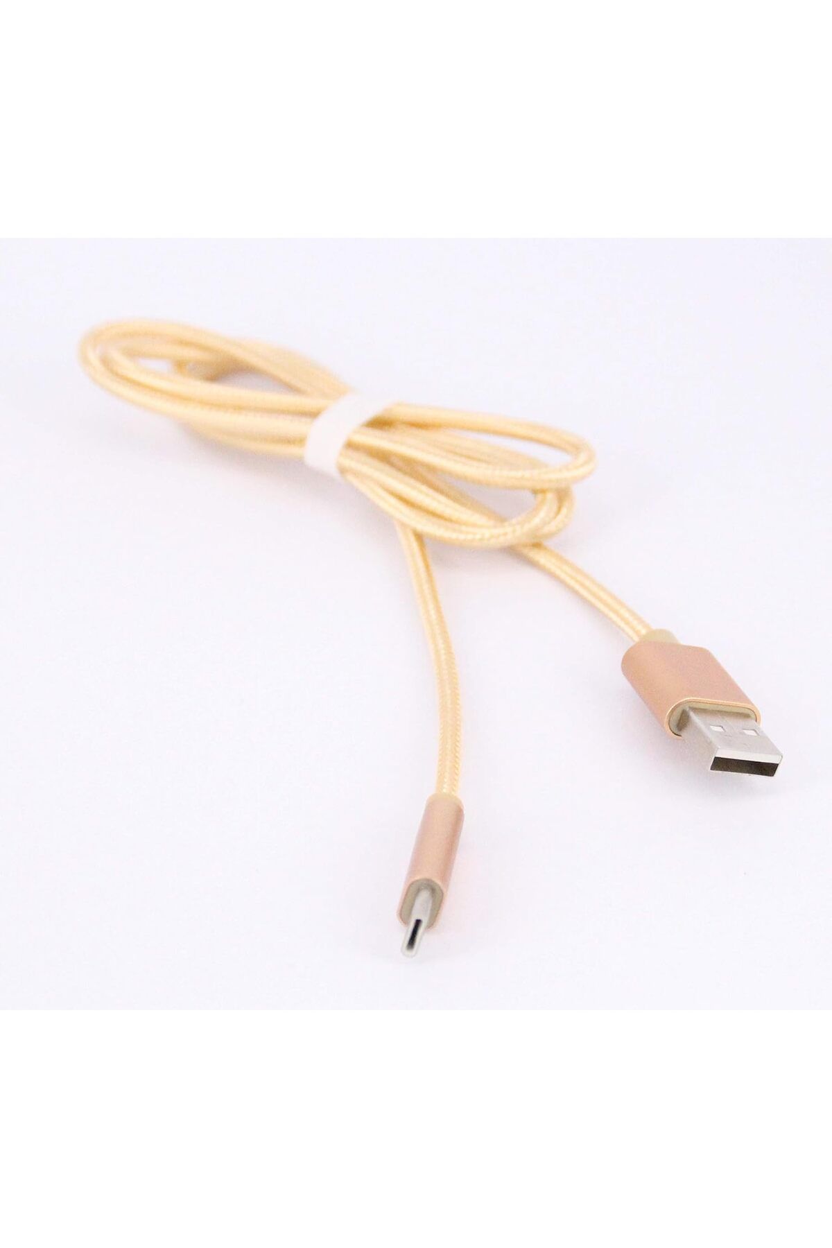 STOREMAX htpshopmx VC-028 Type-C Model Şarj Portlu Cihazlarla Uyumlu Şarj ve Data Kablosu, Gold str http 109