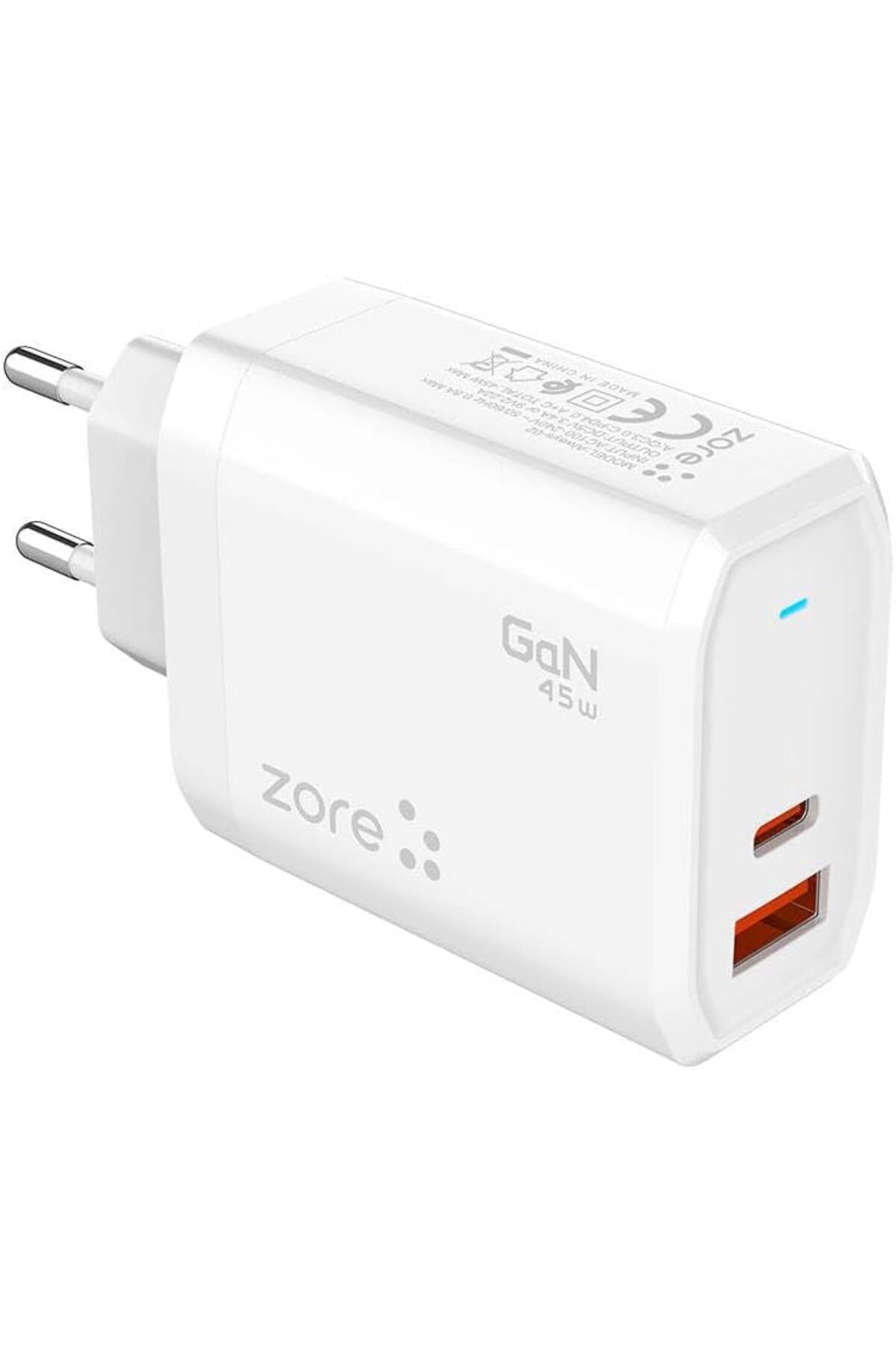 STOREMAX sellbuystore Always-02 GaN Tech Type-C PD4.0 USB-A QC3.0 Hızlı Şarj Özellikli Seyahat Şarj Baş