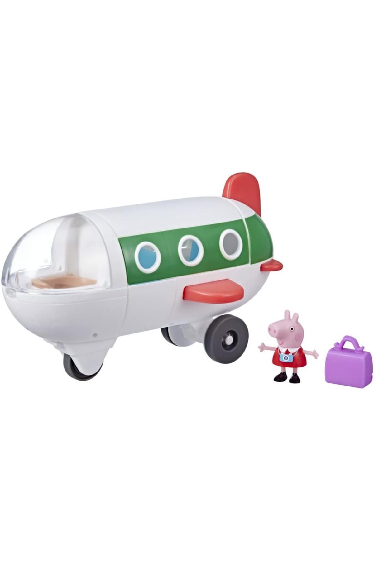 STOREMAX Pig Peppa'nın Maceraları Uçakta Peppa, Gerçekten Yuvarlayan Okul Öncesi Oyuncak, 1 Fi