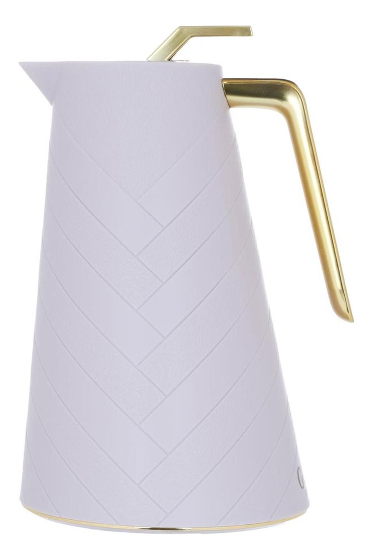 ALSAIF-Glass Thermos 1.5 Liters Plastic Body Light Purple 2