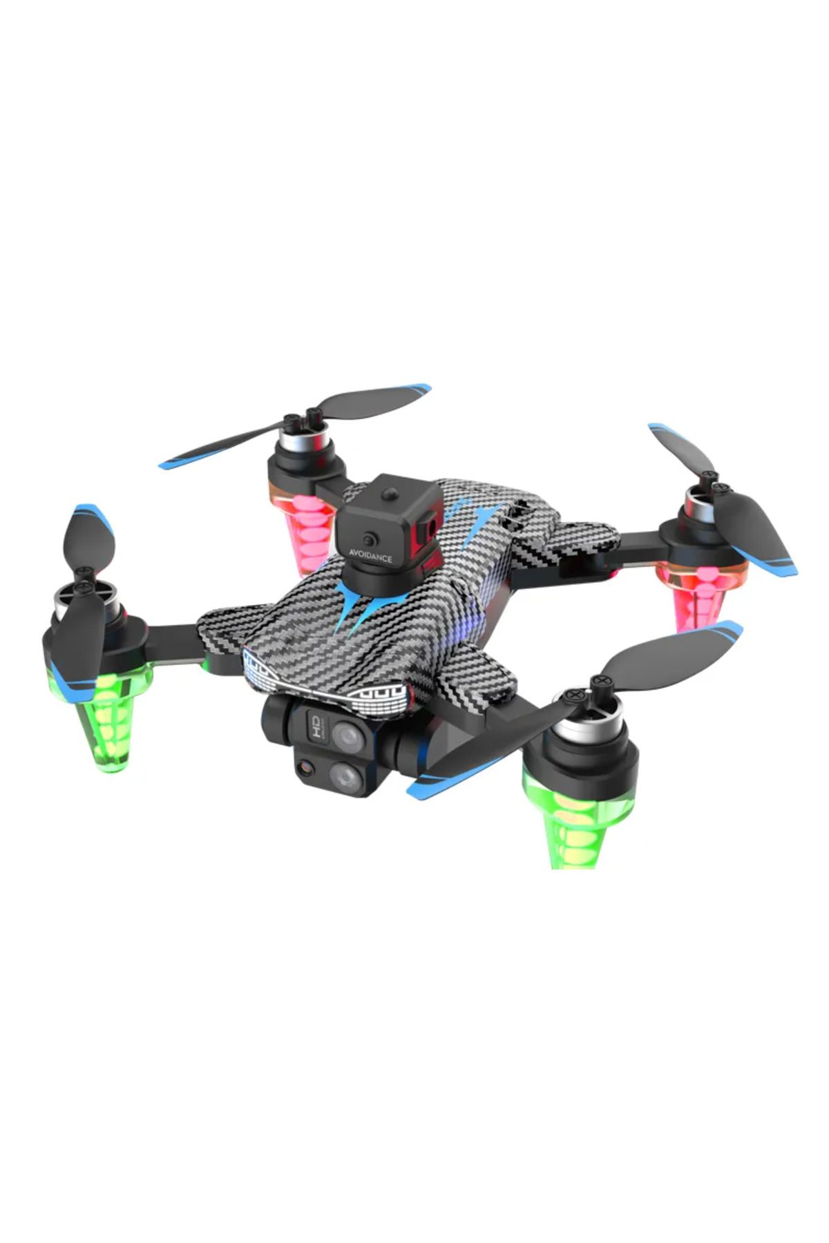 HZL C195 Aerial Drone – Hafif Yapı, Engel Aşabilen, Akıllı Ve Uzun Pil Ömürlü Rgb Işıklı Drone Kumandalı