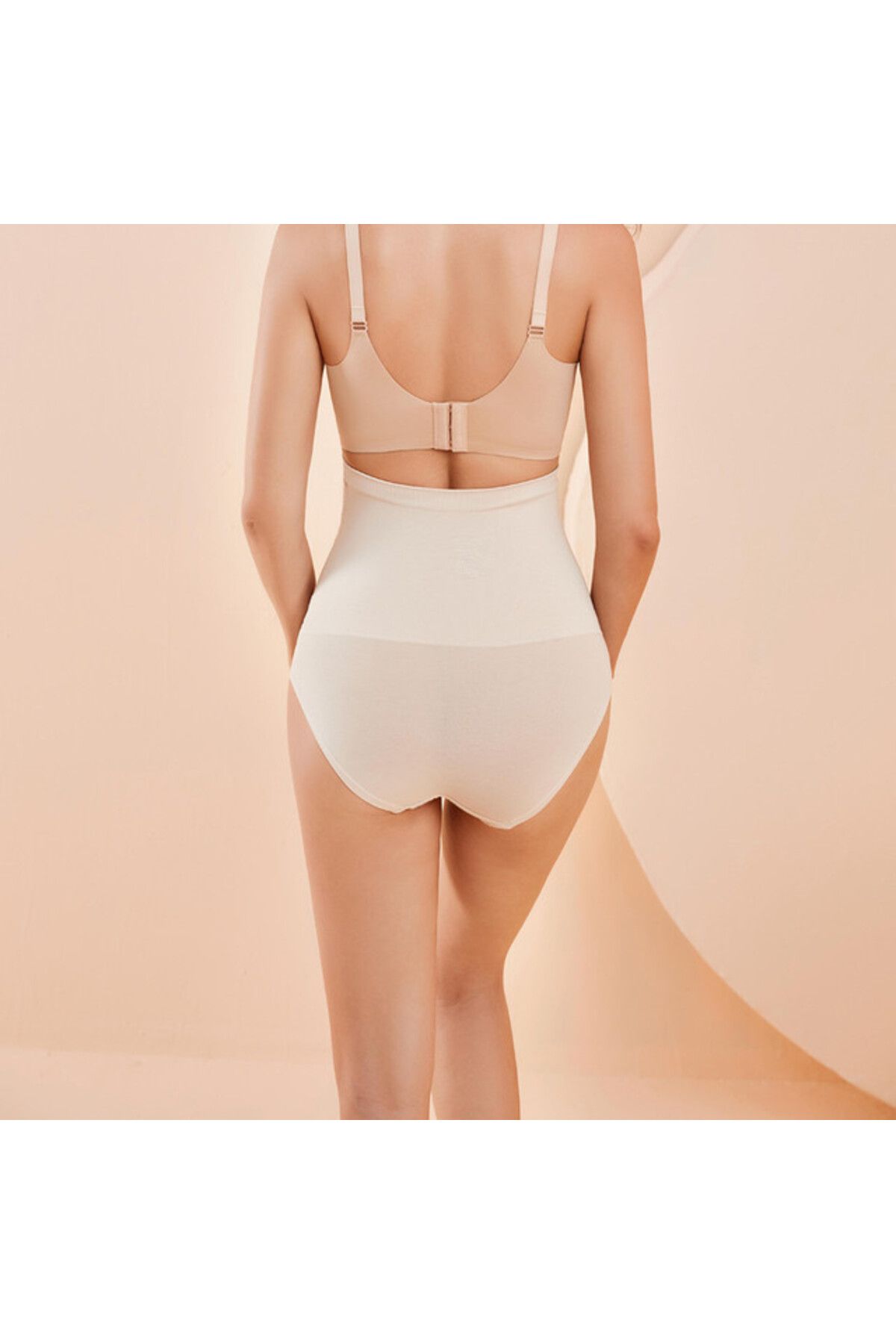 Sunveno-سراويل داخلية قطنية عالية الخصر لدعم الحمل - SKIN M 2
