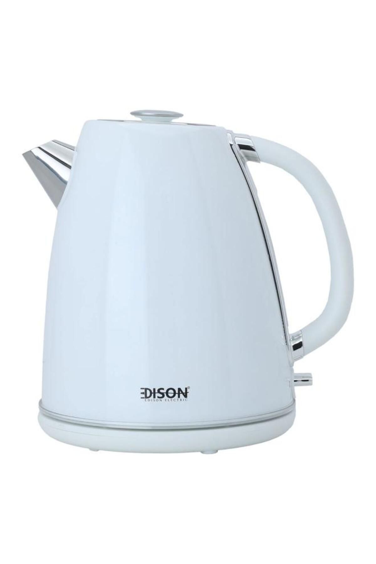 ALSAIF-Steel Kettle 1850 2200 Watt 1.7 Liter White 1