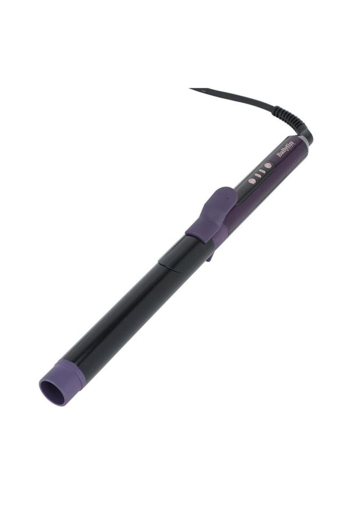ALSAIF-Hair Curler 6 Heat Levels 25Mm Ceramic Plates 160 210 Degrees Purple 3