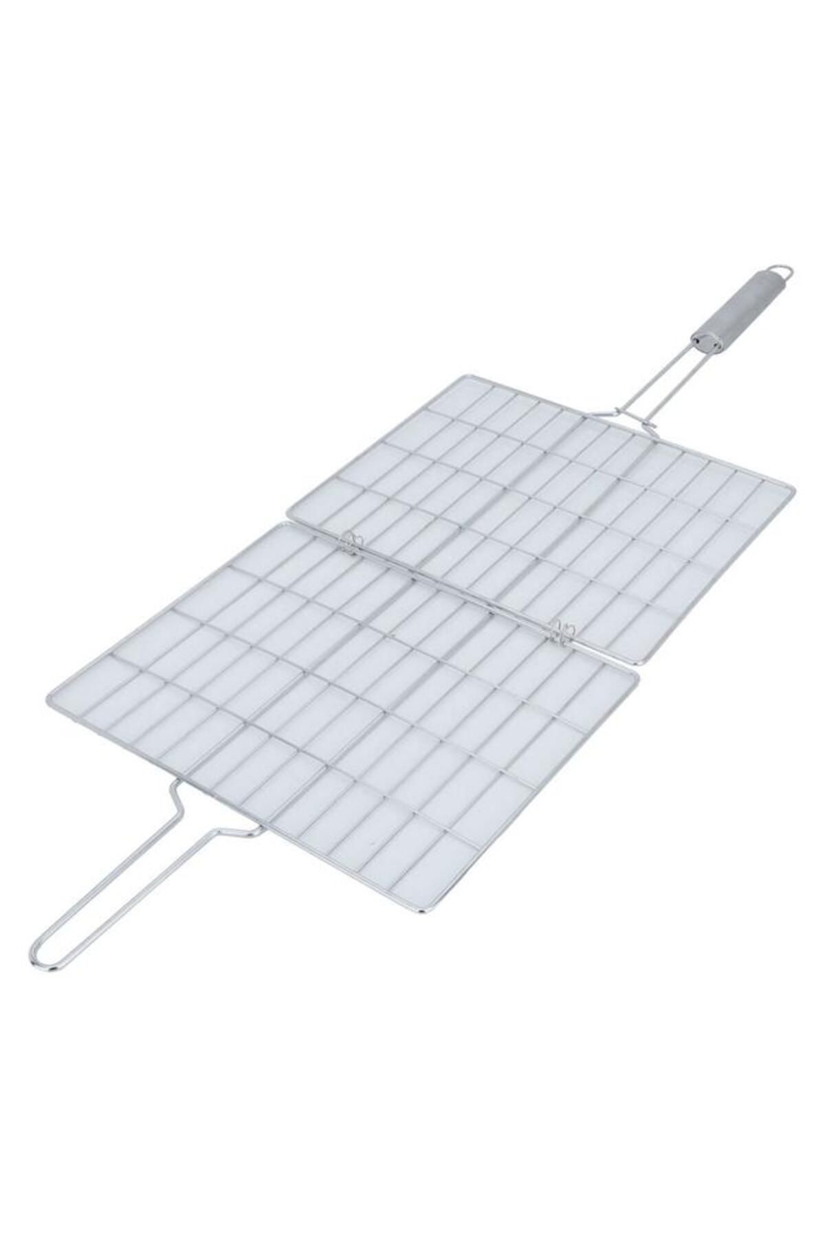 ALSAIF-Steel Grill Grate 41 X 28 Cm Square Silver 2