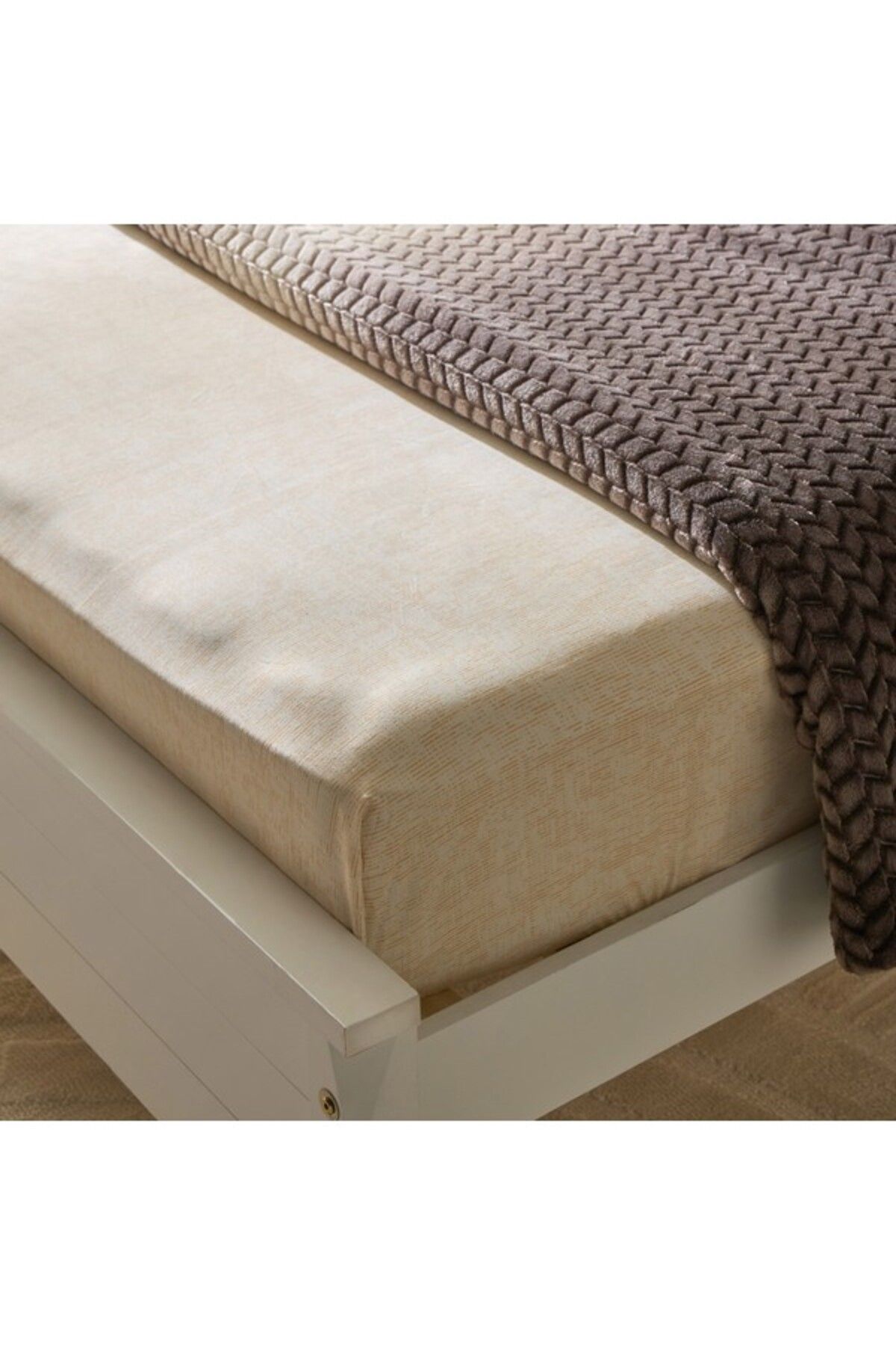 Home Box-Matrix Coral King Fitted Sheet 180x200+20 cm 3