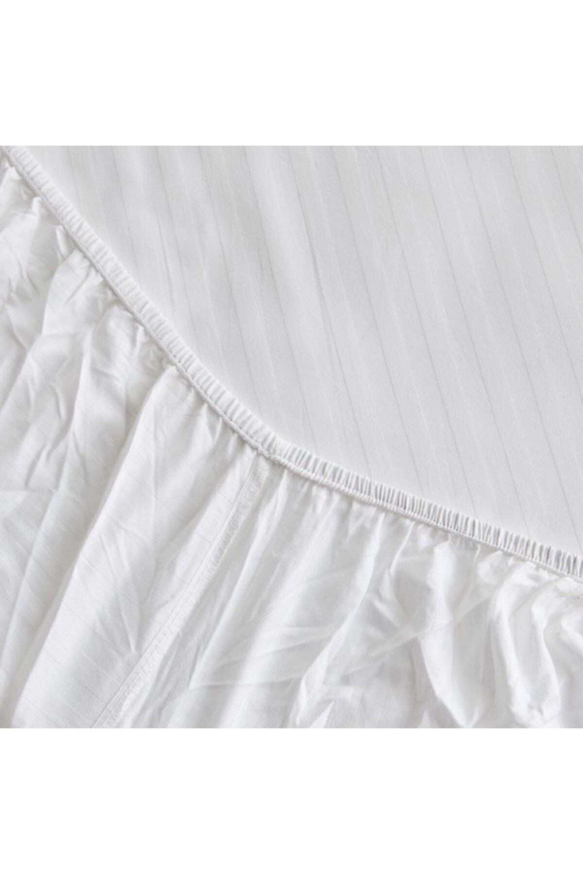 Home Box-Hamilton Satin Stripe Twin Fitted Sheet 120x200+36 cm 7