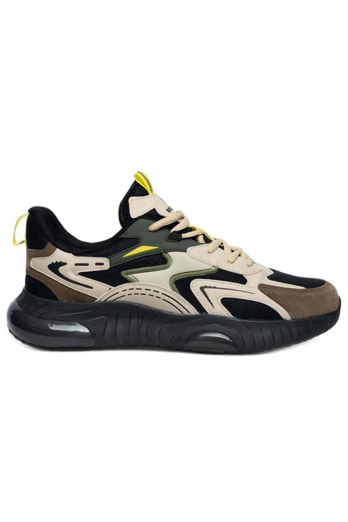 Kids Club Shoes Boulder 1774 Boos Ortopedik Erkek Spor Ayakkabı BEJ
