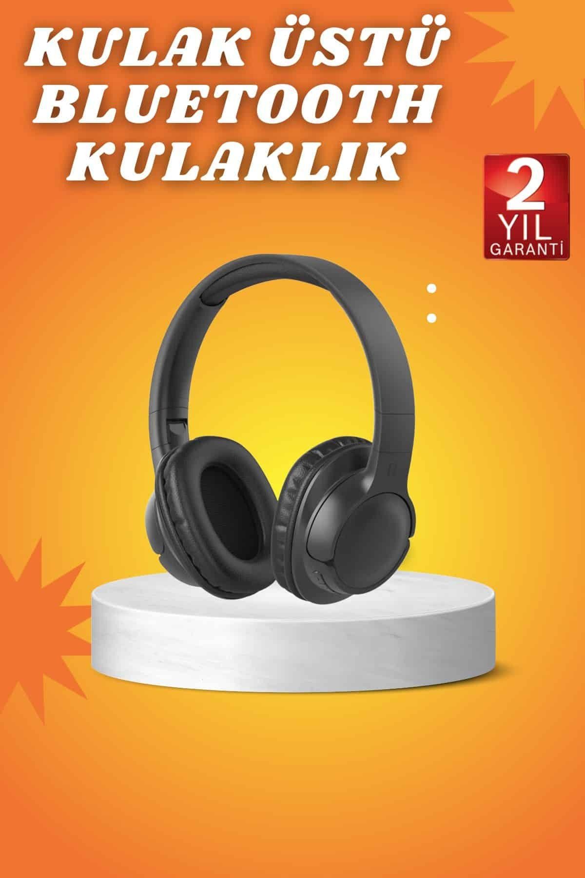Genel Markalar Kablosuz Bluetooth Kulaklık Kulak Üstü Mikrofonlu 5.0 Bluetooth ANC Özelliği